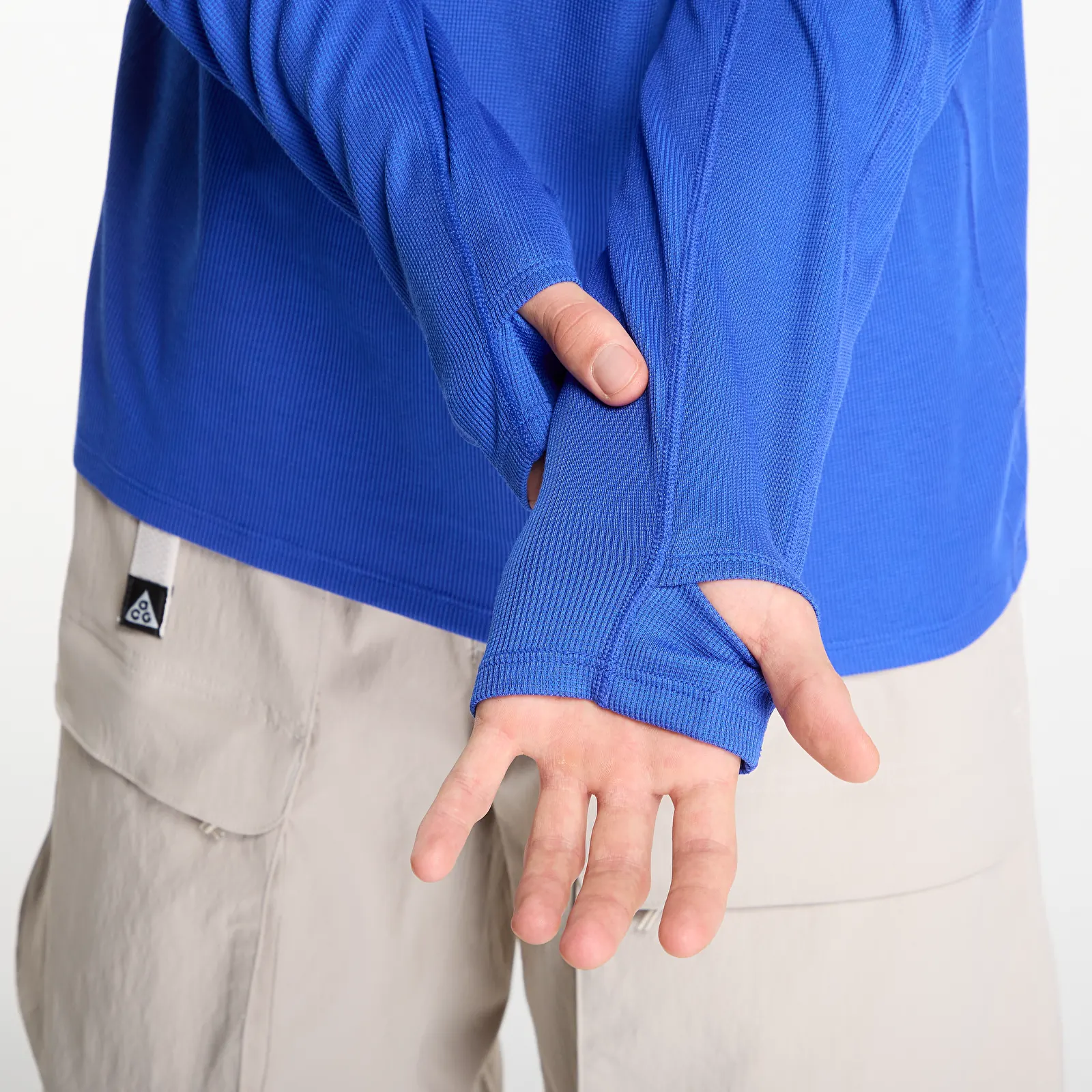 T-shirts  Nike ACG Dri-FIT Mid-Layer 1/4-Zip Trail Running Top Hyper Royal/ Hyper Royal/ Summit White