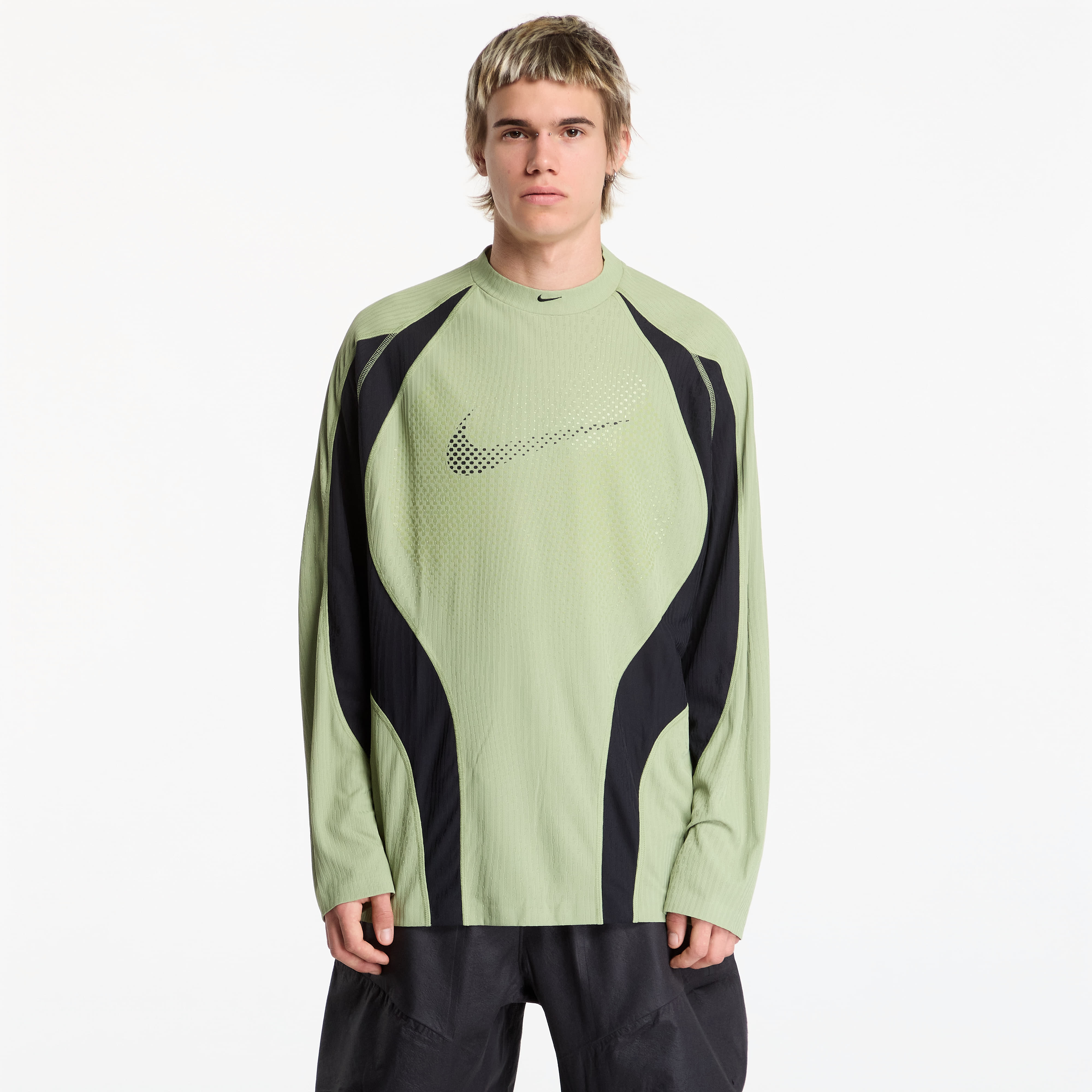 Тениска Nike Tech Dri-FIT ADV Jersey Dusty Olive/ Black/ Black S