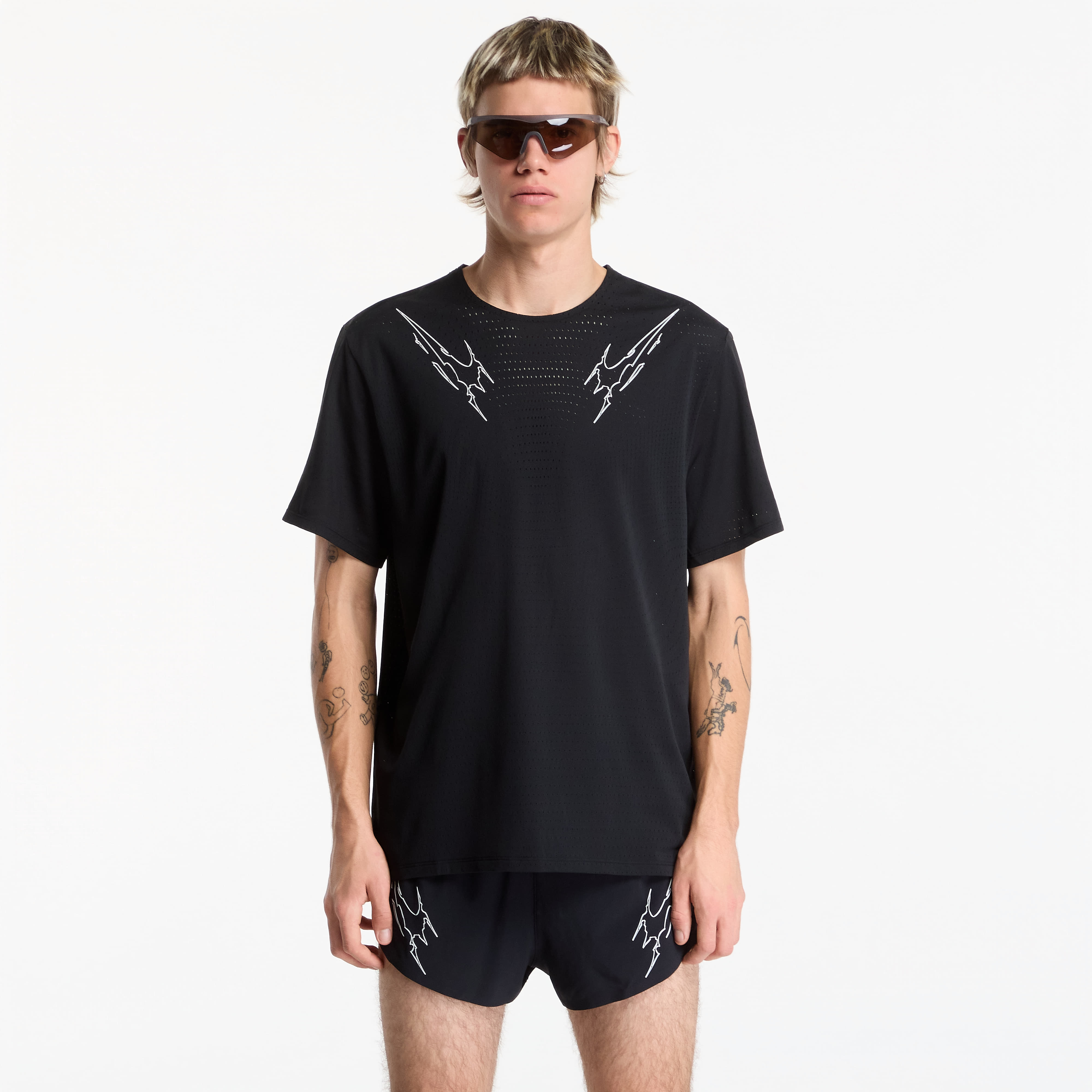 Тениска Nike AeroSwift Dri-FIT ADV Short-Sleeve Graphic Running Top Black XL