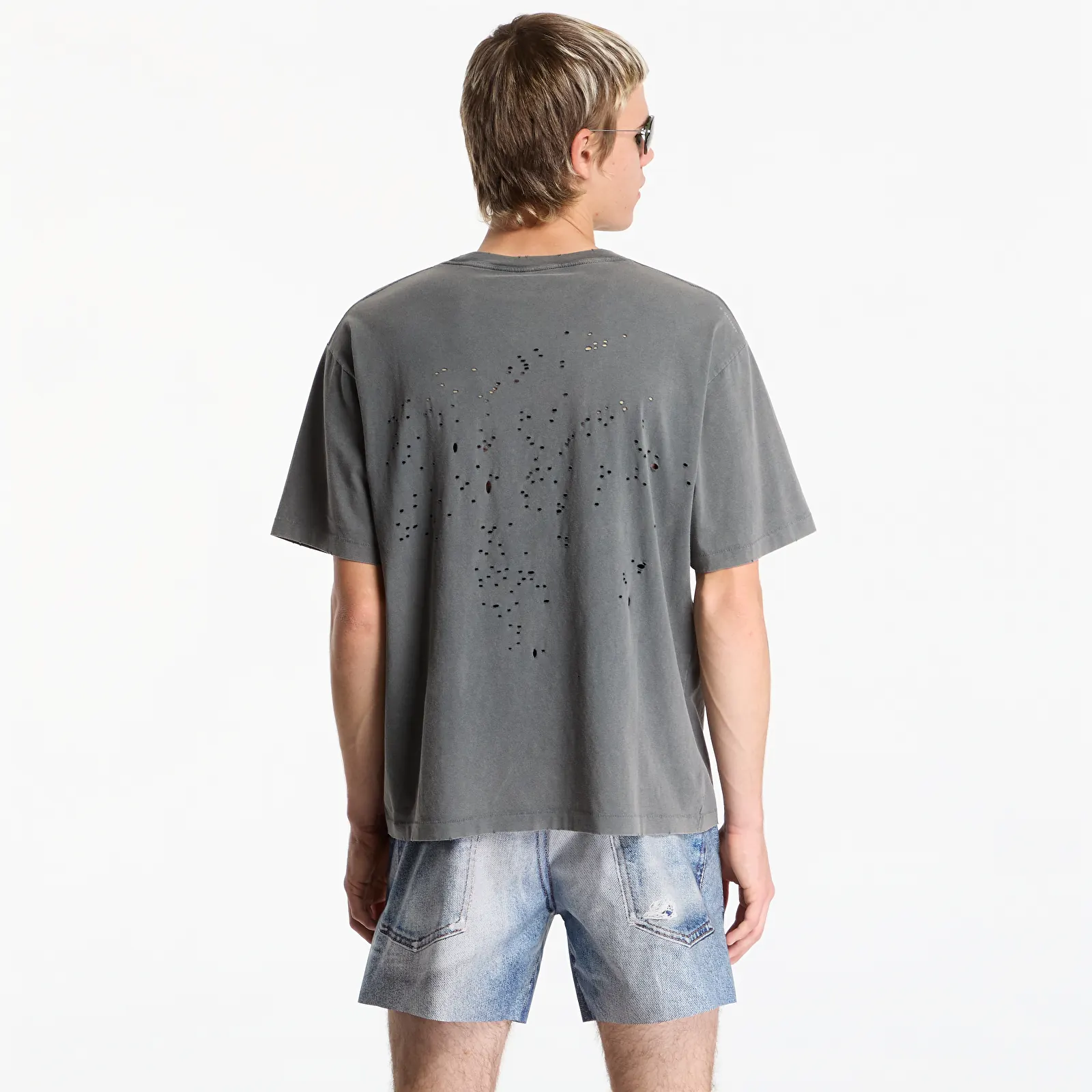 T-Shirts Satisfy MothTech T-Shirt Faded Black SA