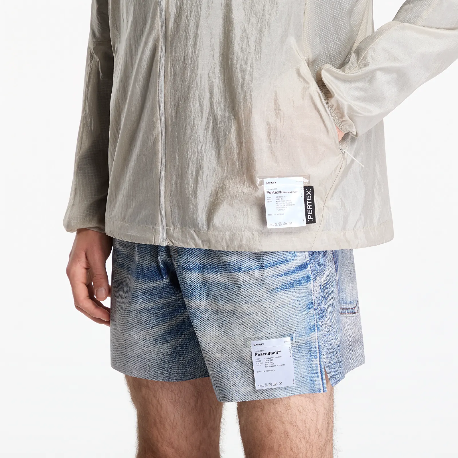 Jackets Satisfy Pertex® Diamond Fuse Windbreaker Moonstruck SA