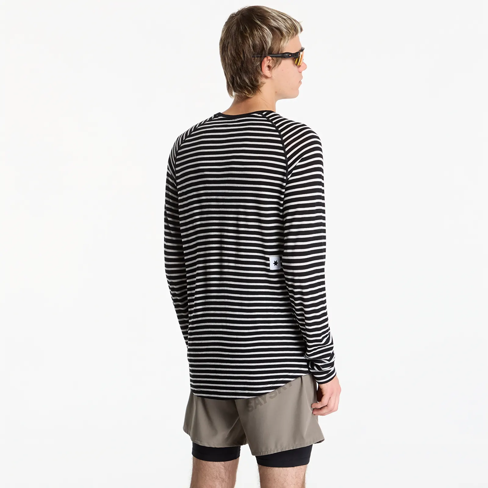 Тениски SAYSKY Merino 165 Base Layer Long Sleeve Stripes