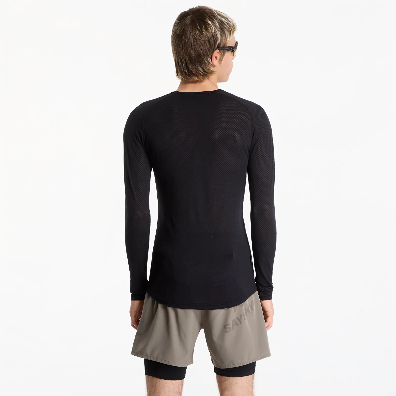 T-shirts SAYSKY Mesh Base Layer Longsleeve UNISEX Black