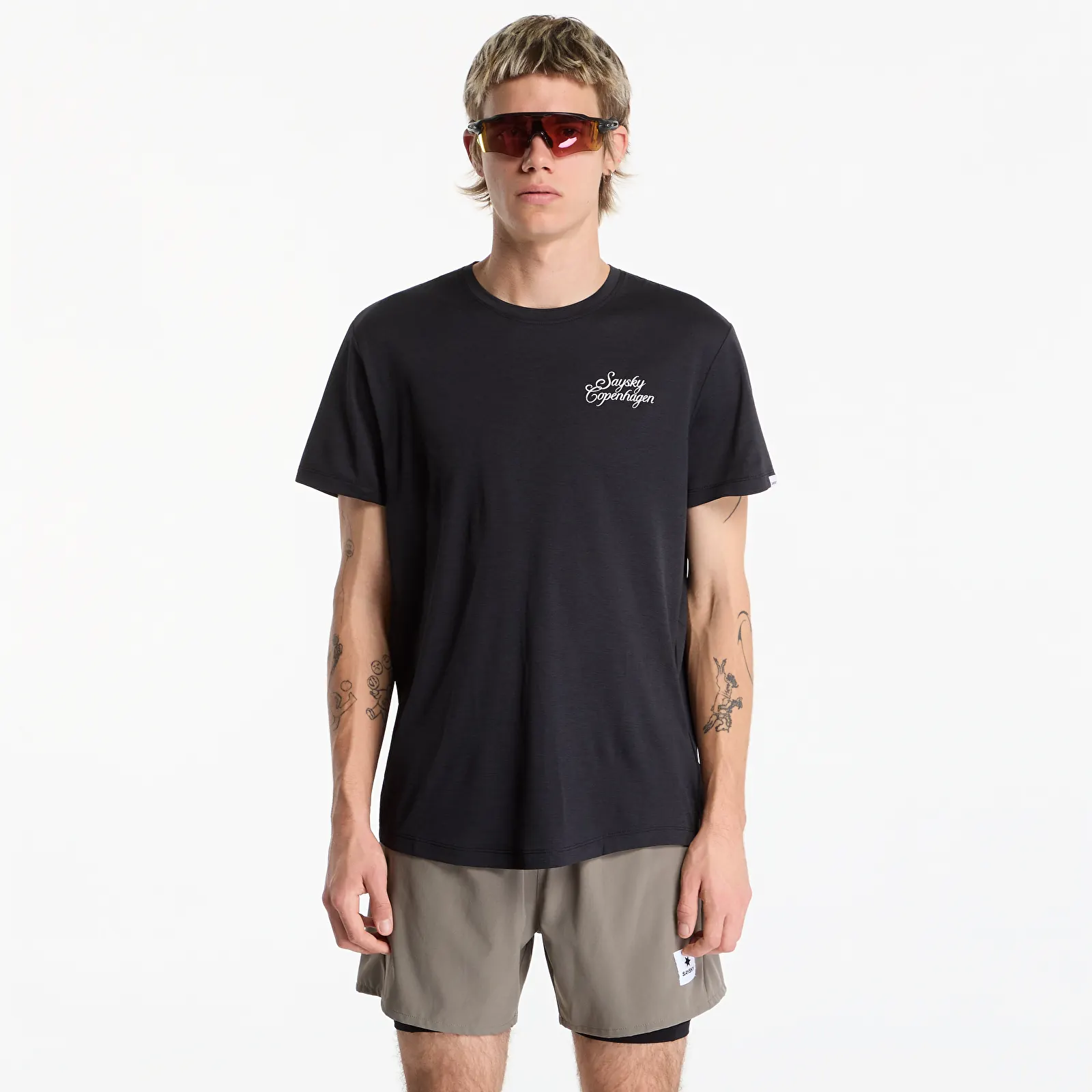 T-shirts  SAYSKY Statement Combat Pro T-shirt Black