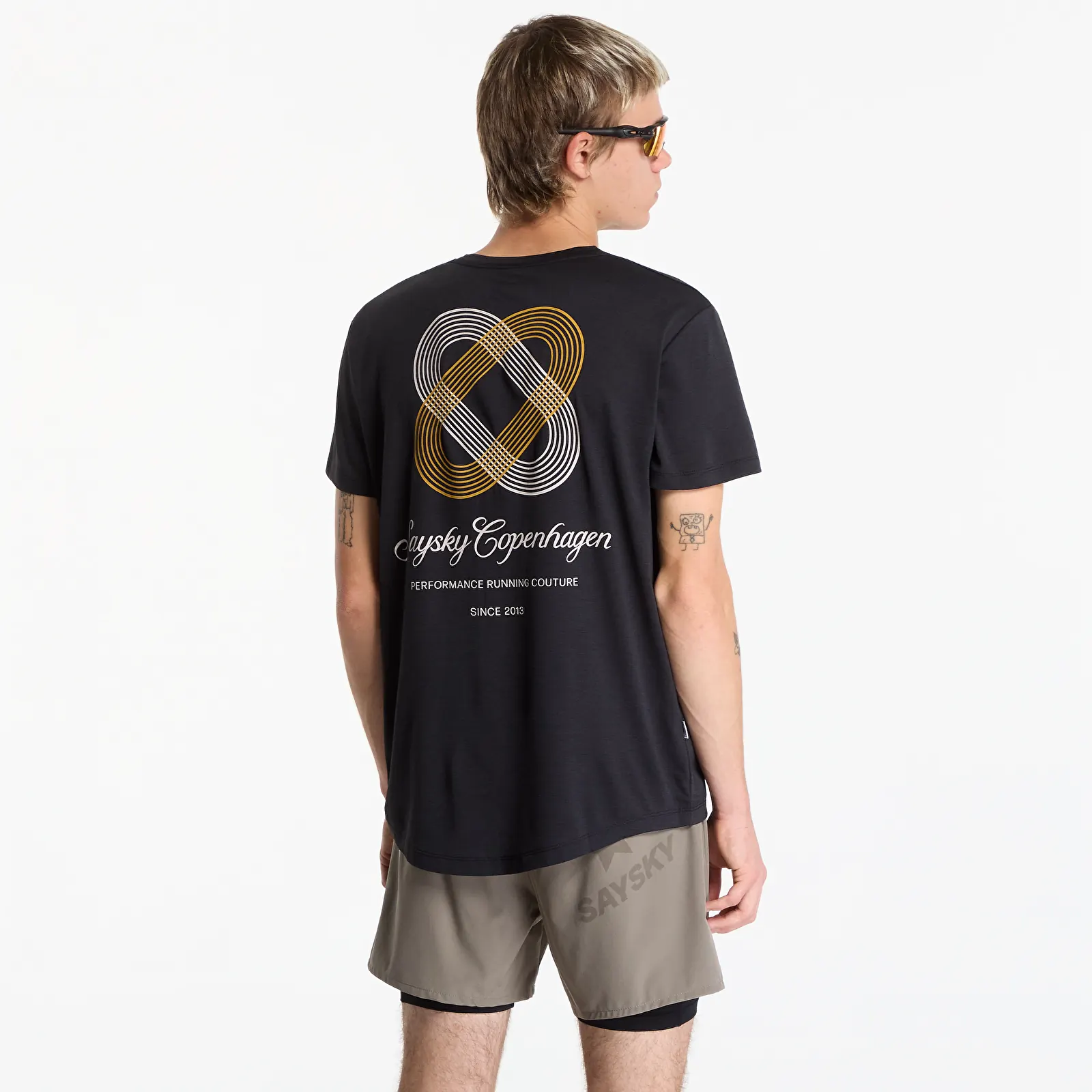 T-shirts  SAYSKY Statement Combat Pro T-shirt Black