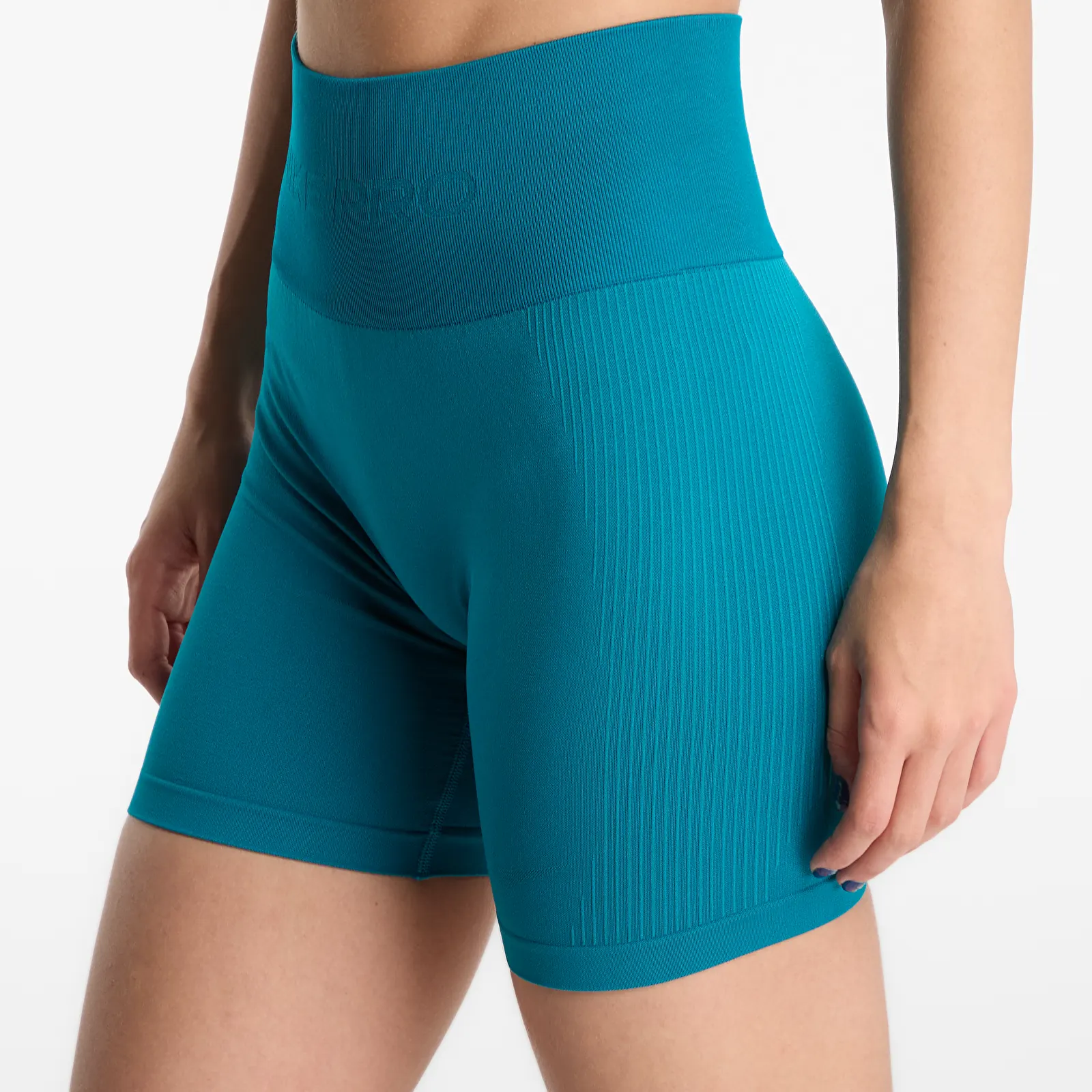 Kratke hlače  Nike Pro Seamless Dri-FIT High-Waisted 5 Biker Shorts Bright Spruce