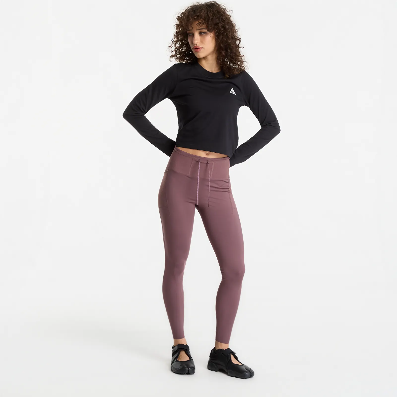 Leggings Nike ACG Dri-FIT High-Waisted 7/8 Trail Running Leggings Tattoo/ Summit White
