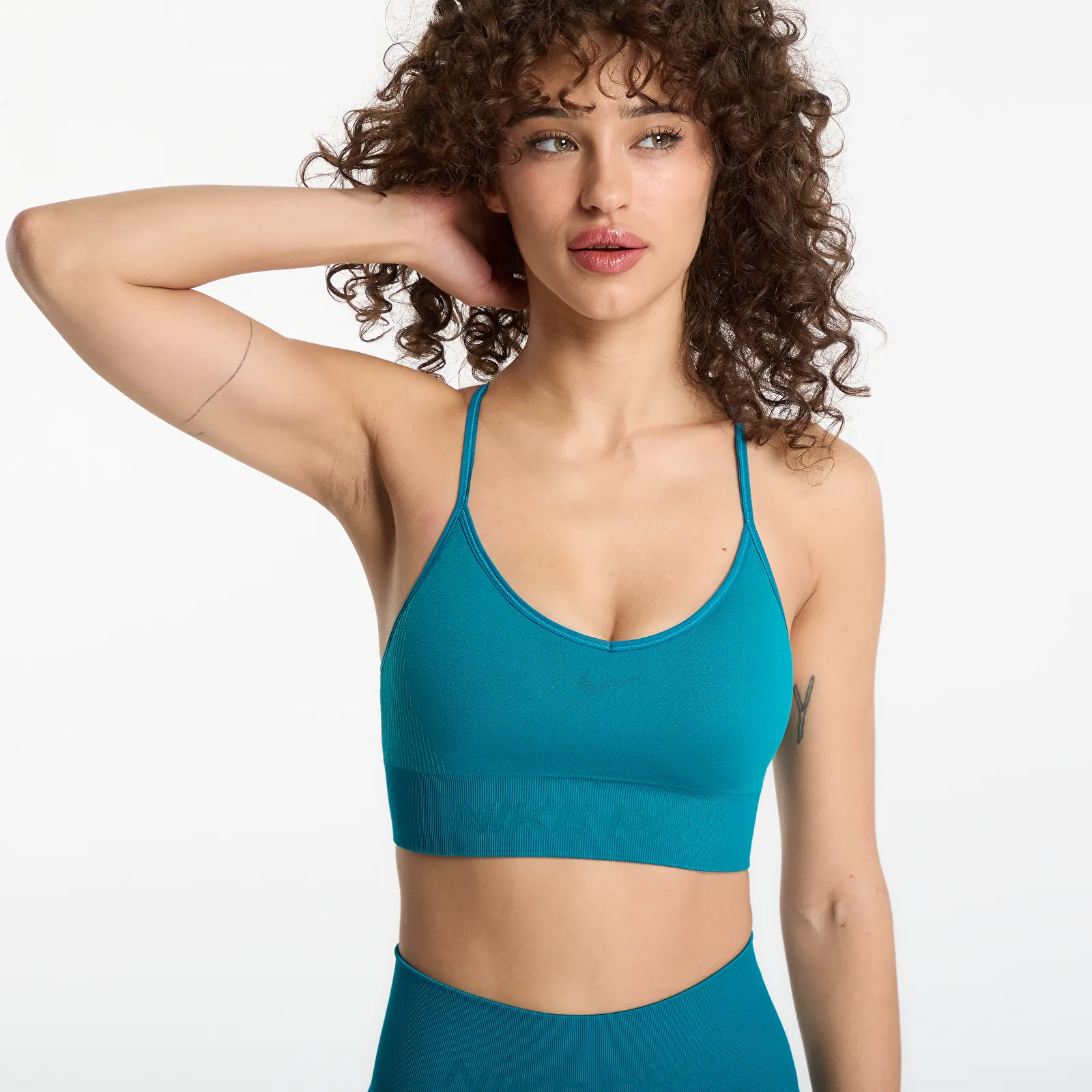 Reggiseni Nike Pro Seamless Light-Support Padded Sports Bra Bright Spruce