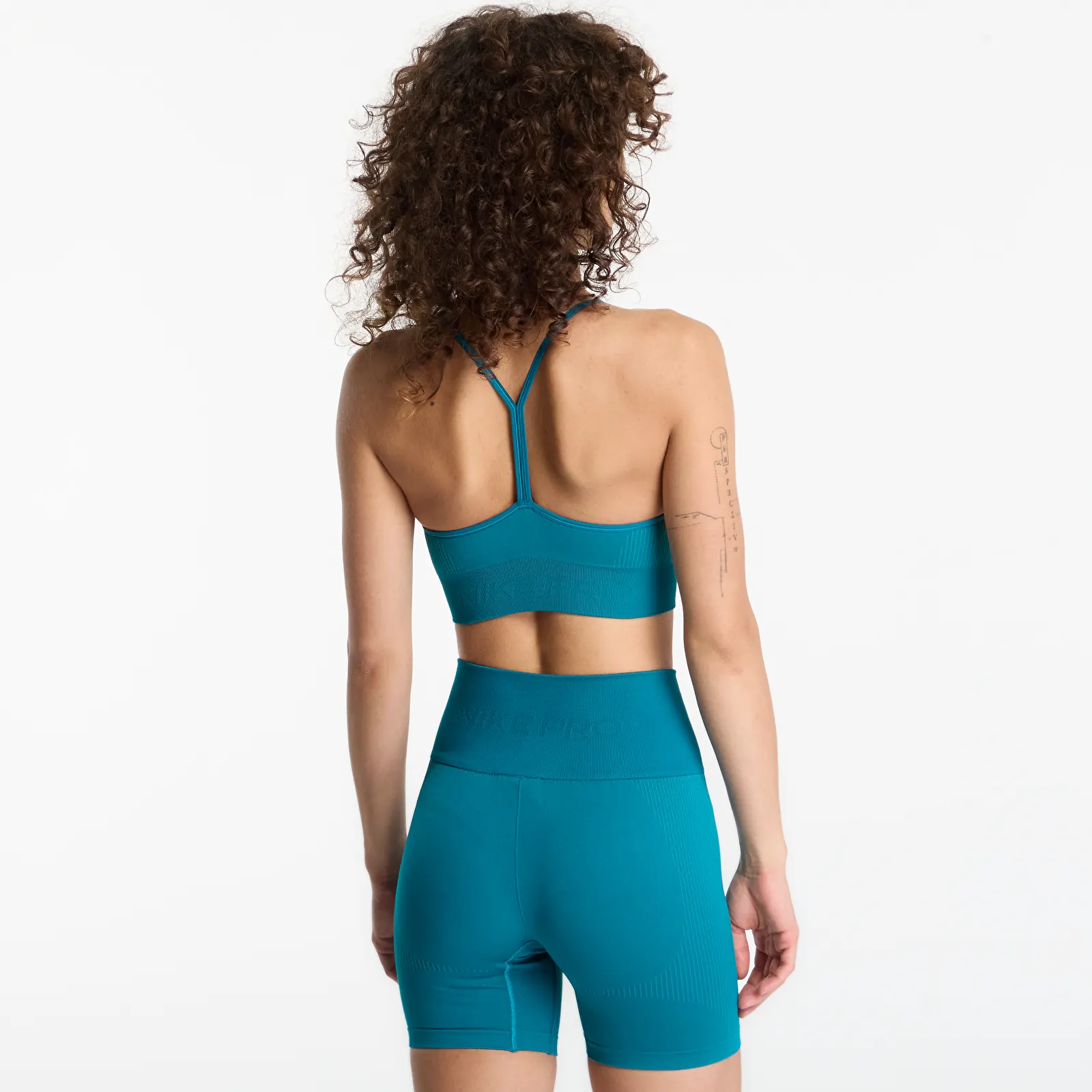 Reggiseni Nike Pro Seamless Light-Support Padded Sports Bra Bright Spruce