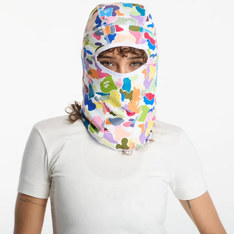 A Bathing Ape Multi Camo Balaclava Multi