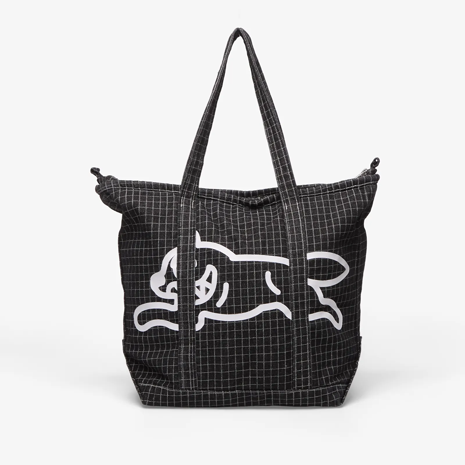 Tašky přes rameno Billionaire Boys Club Icecream Running Dog Ripstop Denim Tote Bag Black