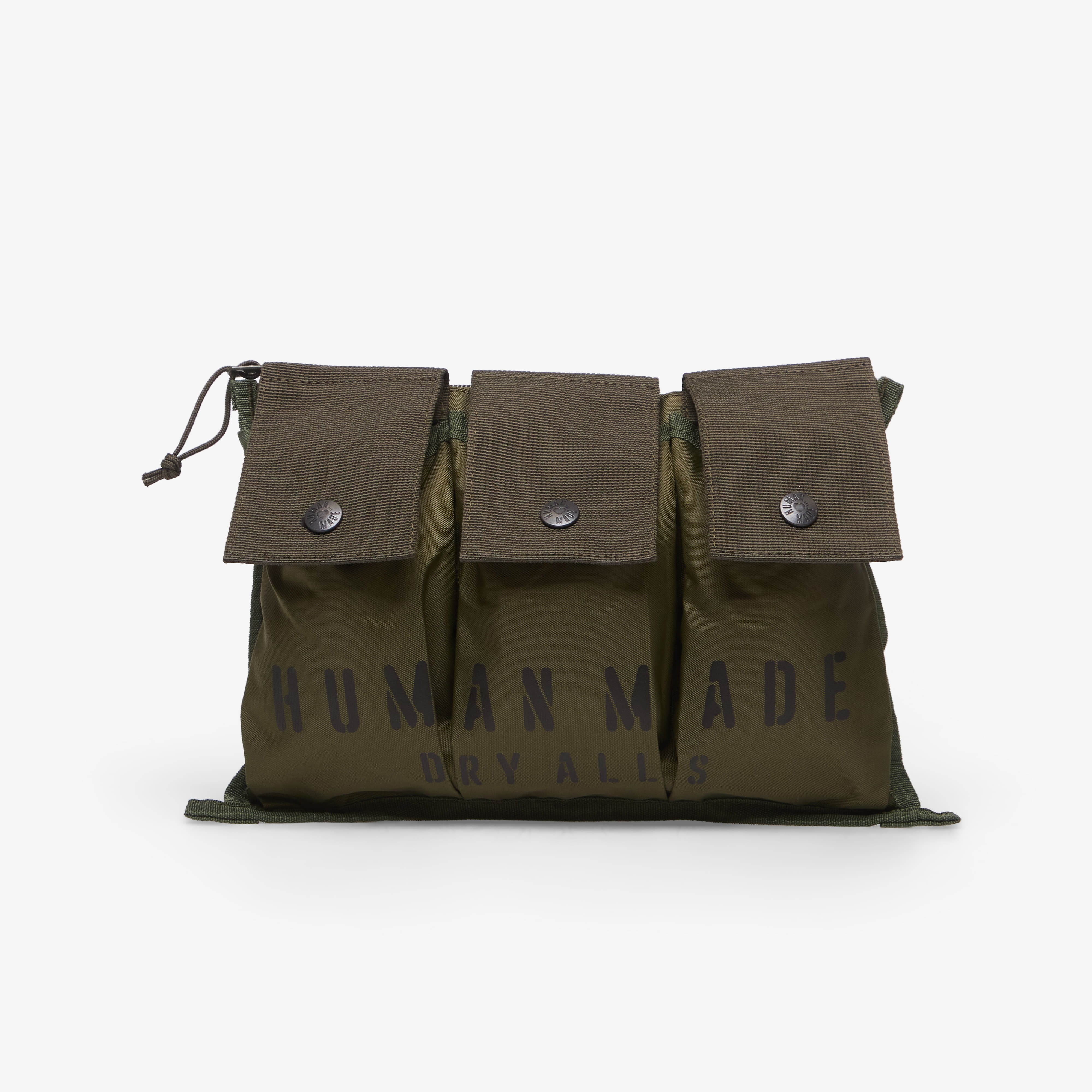 Bag Human Made Military Pouch3 Olive Drab Universal