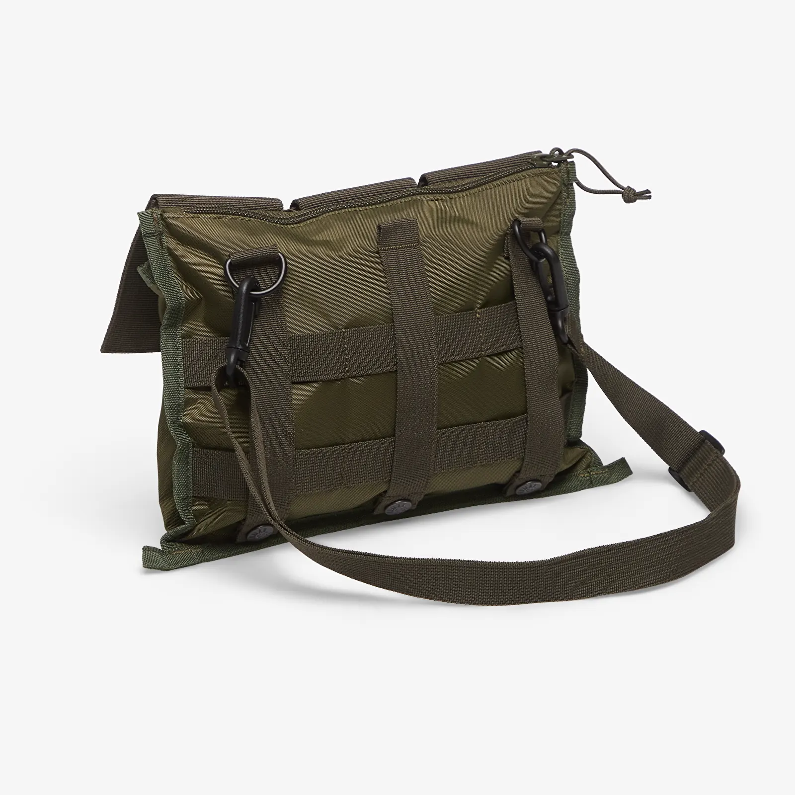 Ristilaukut Human Made Military Pouch3 Olive Drab
