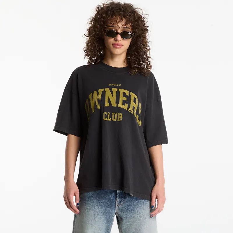 T-shirt Represent Owners T-Shirt UNISEX Faded Black