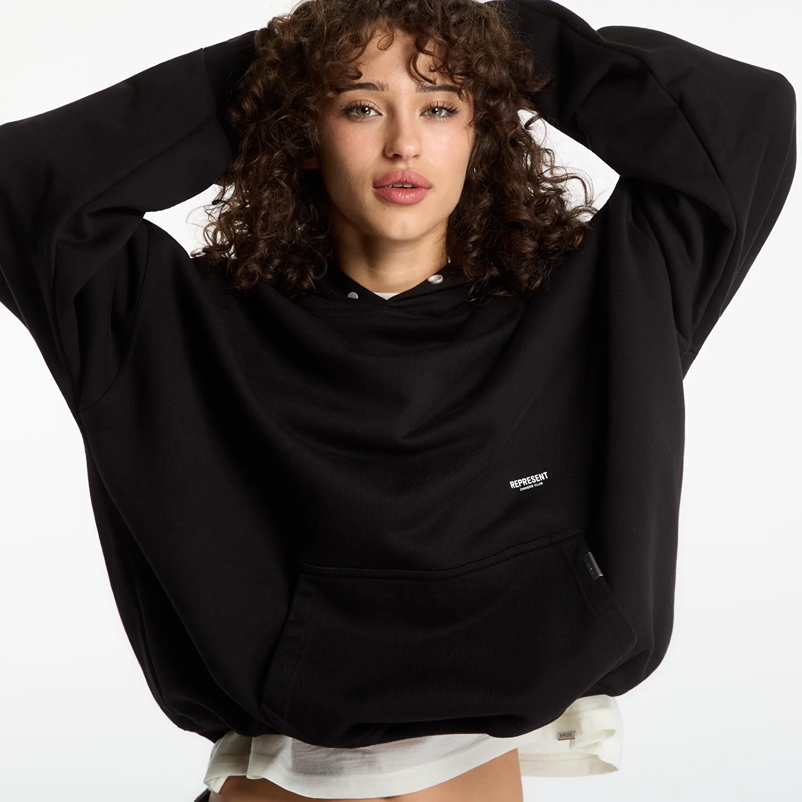 Sweatshirts Represent Micro Owners Club Hoodie UNISEX Jet Black