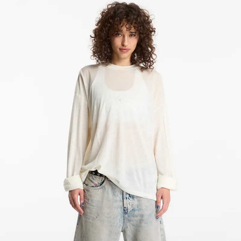 T-shirt Represent Thermal Long Sleeve T-Shirt UNISEX Flat White