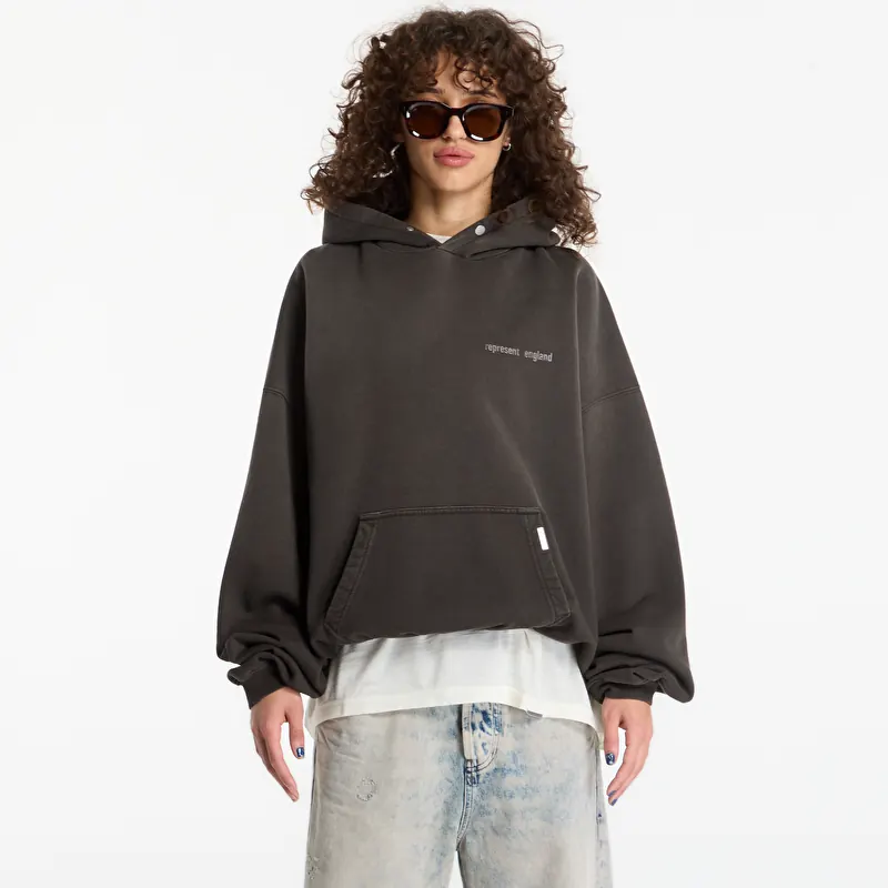 Sweatshirt Represent Resent Hoodie UNISEX Ash
