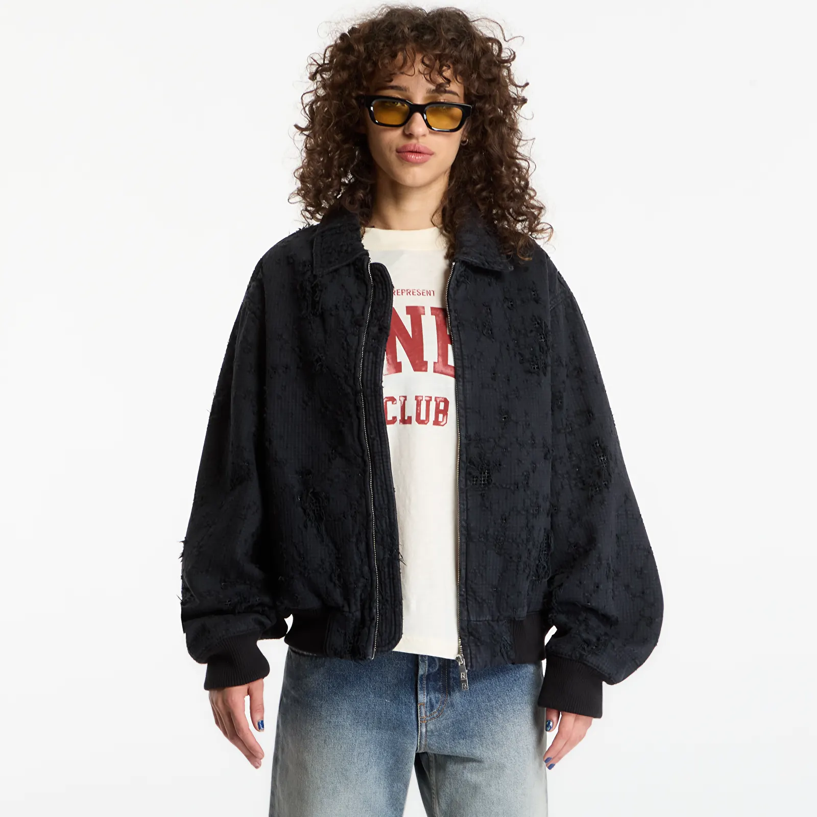 Kabátok Represent Anarchy Jacket UNISEX Black
