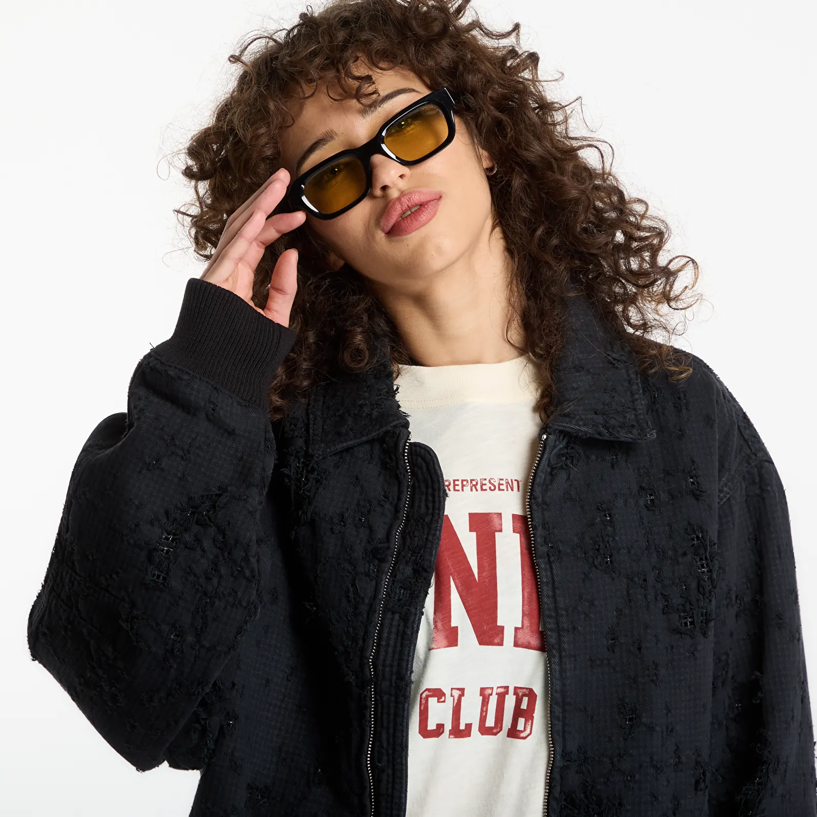 Kabátok Represent Anarchy Jacket UNISEX Black