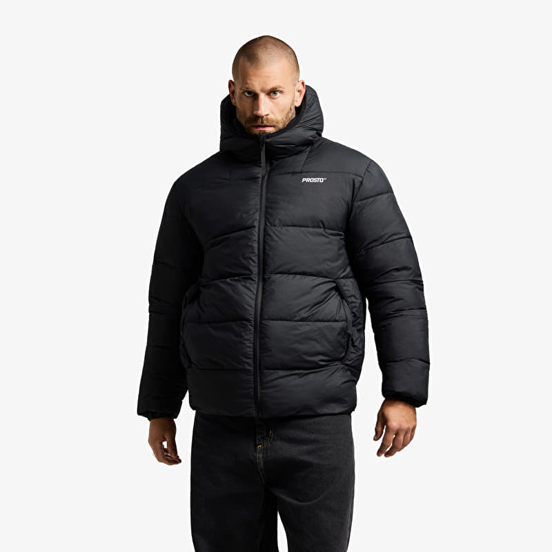 Chaqueta Prosto Puffer Jacket Adament Hood 3.0 Black