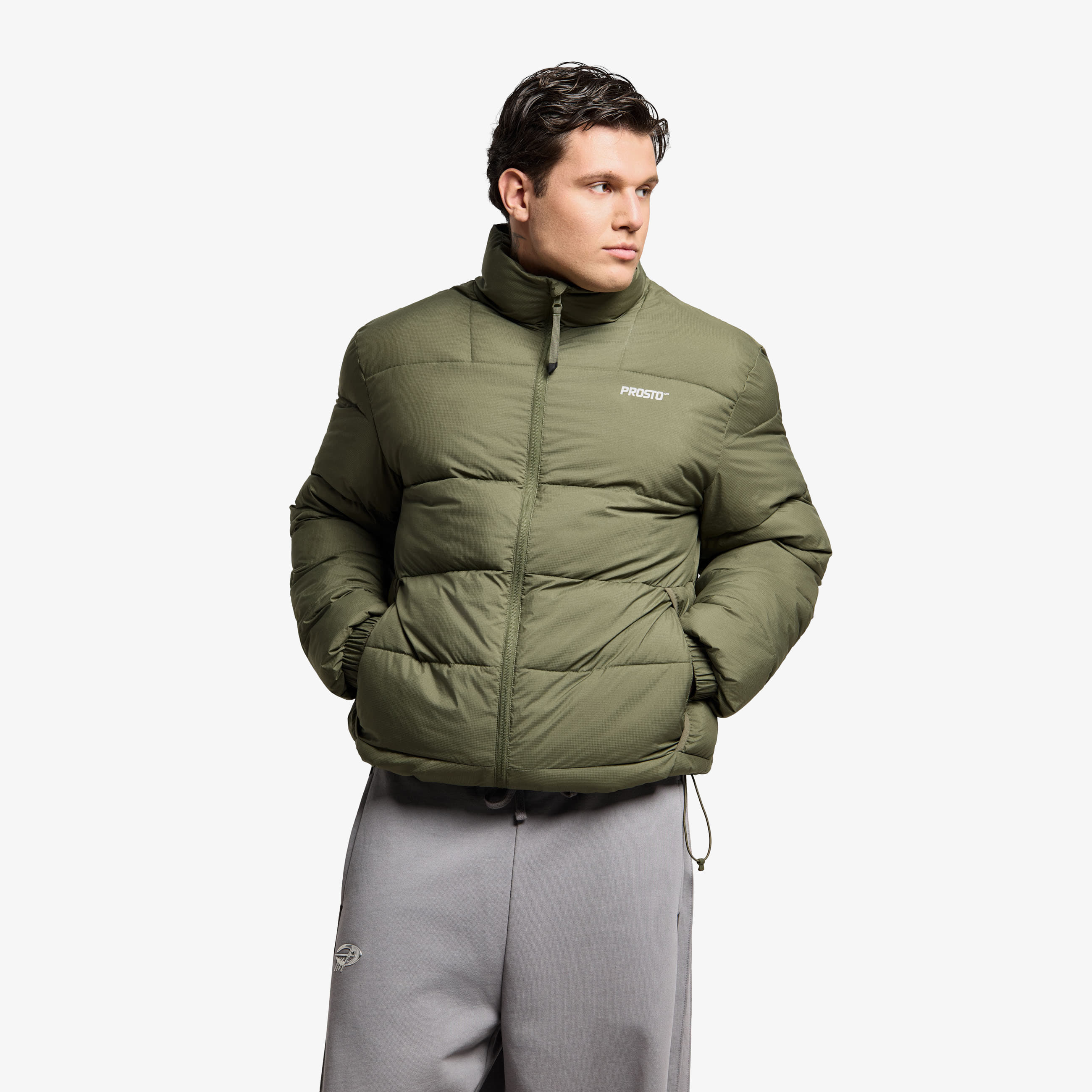 Jacket Prosto Puffer Jacket Adament 3.0 Olive Green L