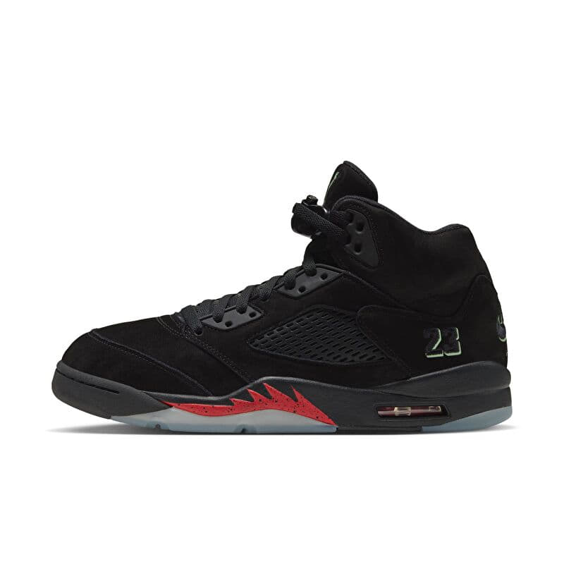 Air Jordan 5 Retro "Halloween" Black/ Black-Picante Red-Glow N The Dark