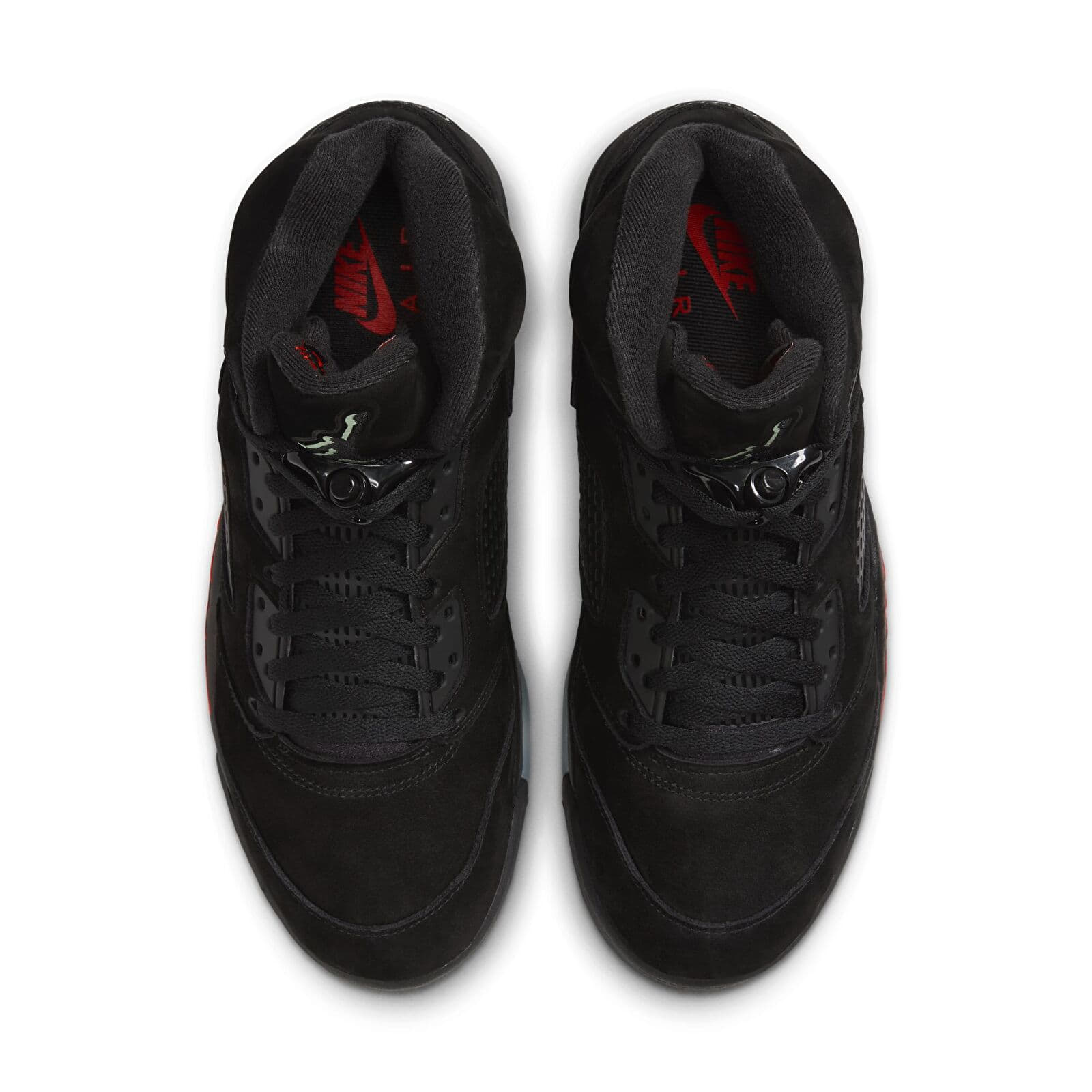 Miesten lenkkarit Air Jordan 5 Retro "Halloween" Black/ Black-Picante Red-Glow N The Dark
