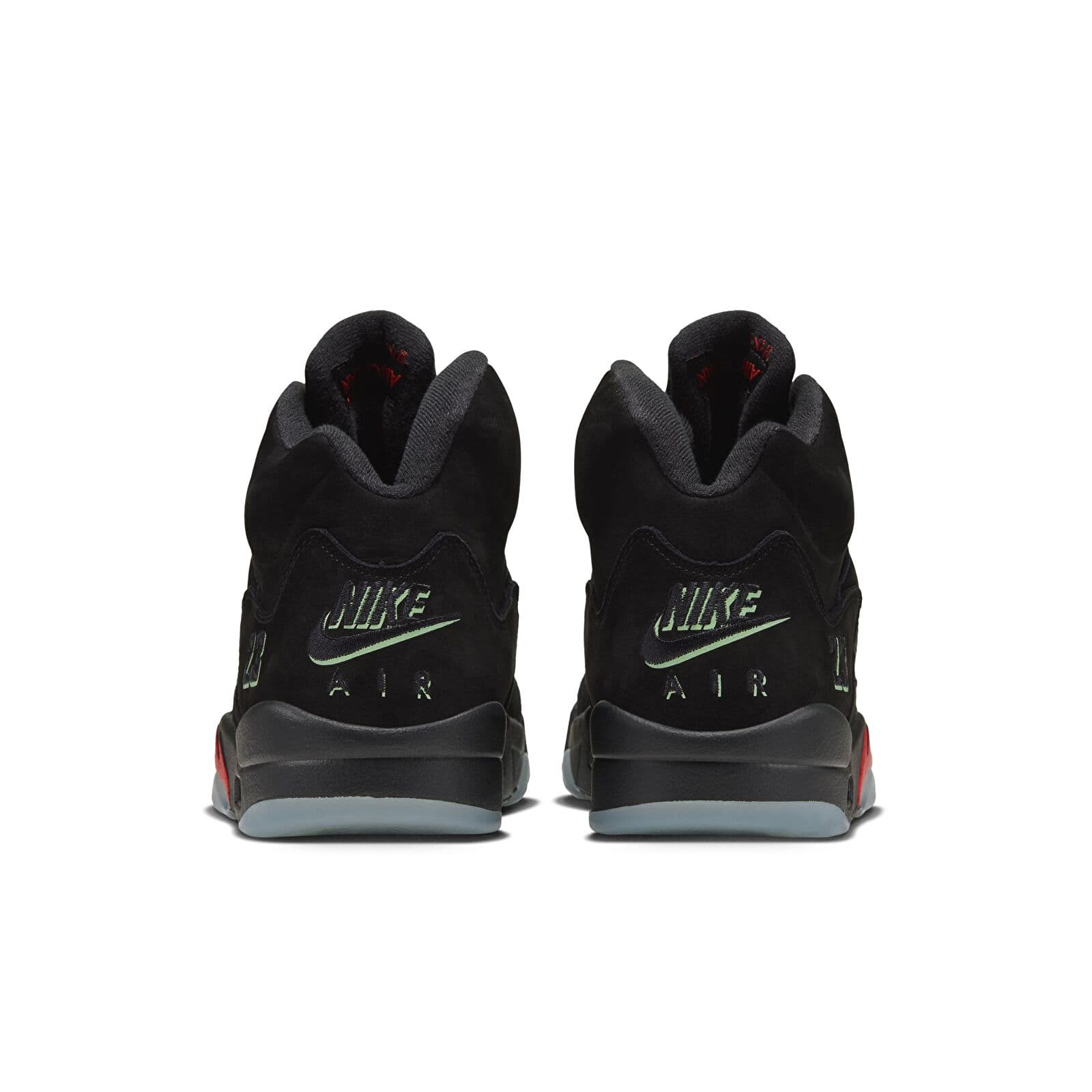 Miesten lenkkarit Air Jordan 5 Retro "Halloween" Black/ Black-Picante Red-Glow N The Dark