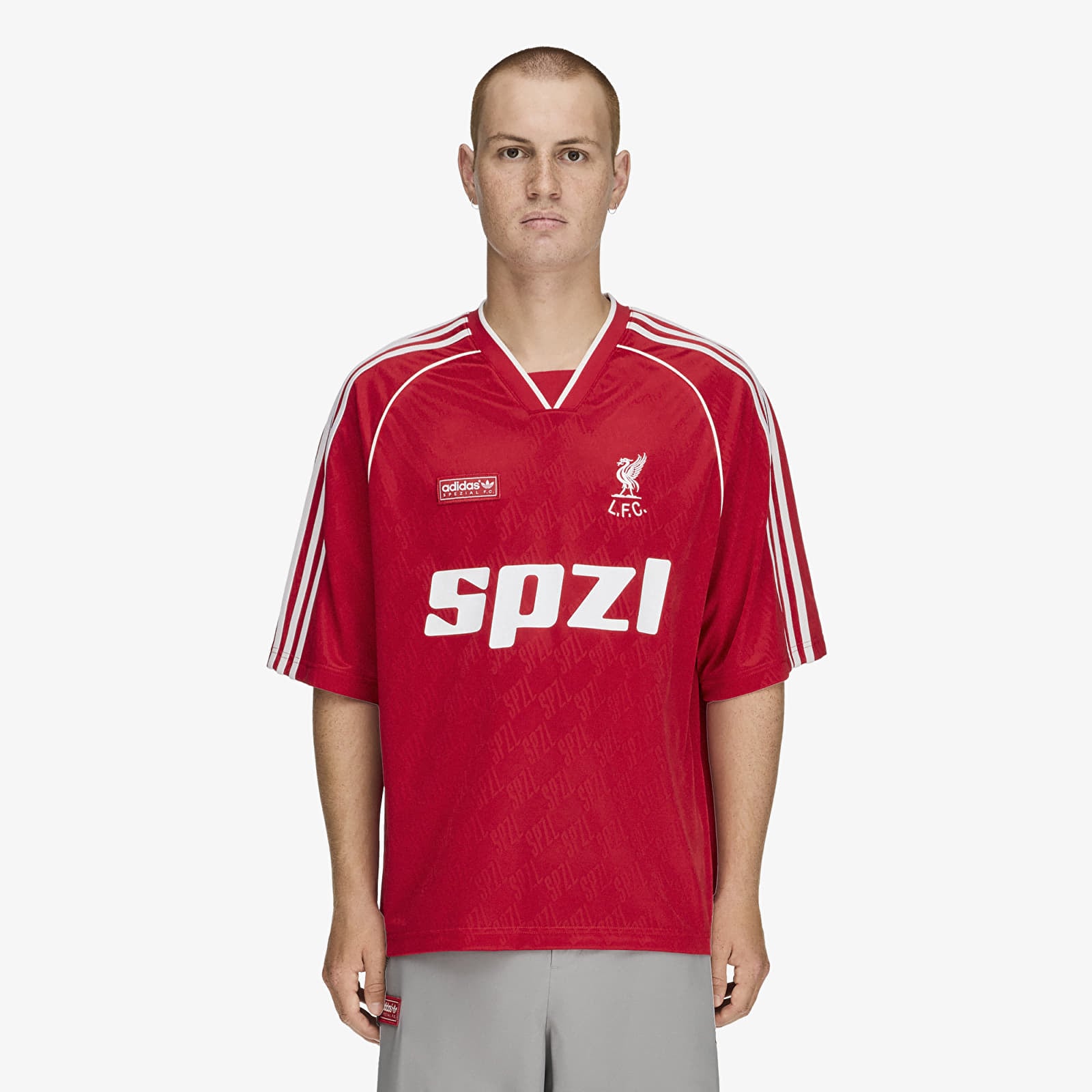 Tricouri bărbați adidas Spezial Liverpool FC Tee Better Scarlet