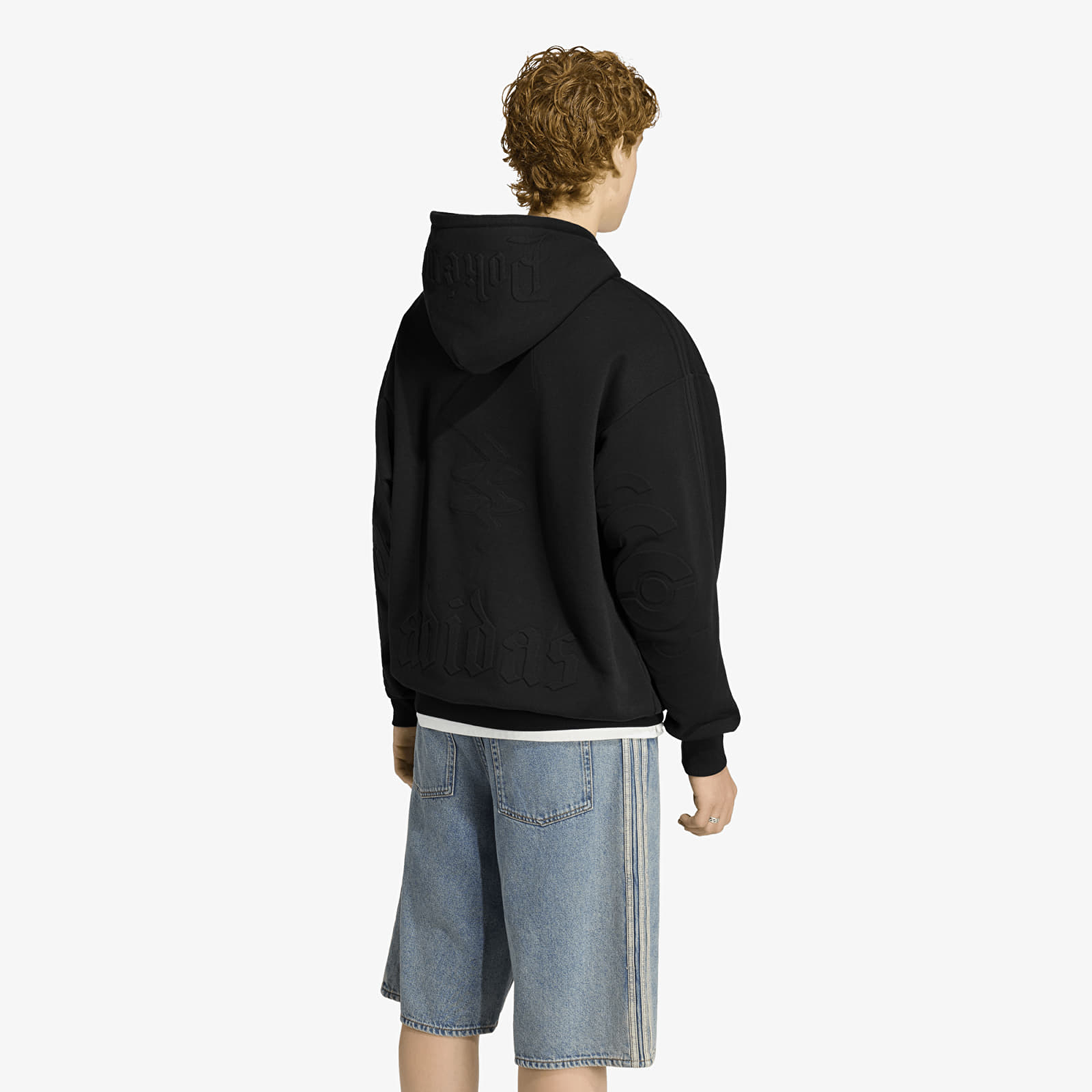 Men's T-shirts adidas x Pokemon Teamgeist Hoodie Black