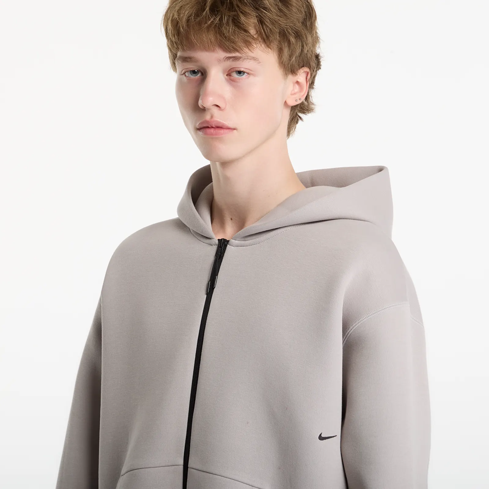Sweatshirts Nike Tech Fleece Full-Zip Hoodie College Grey/ Black