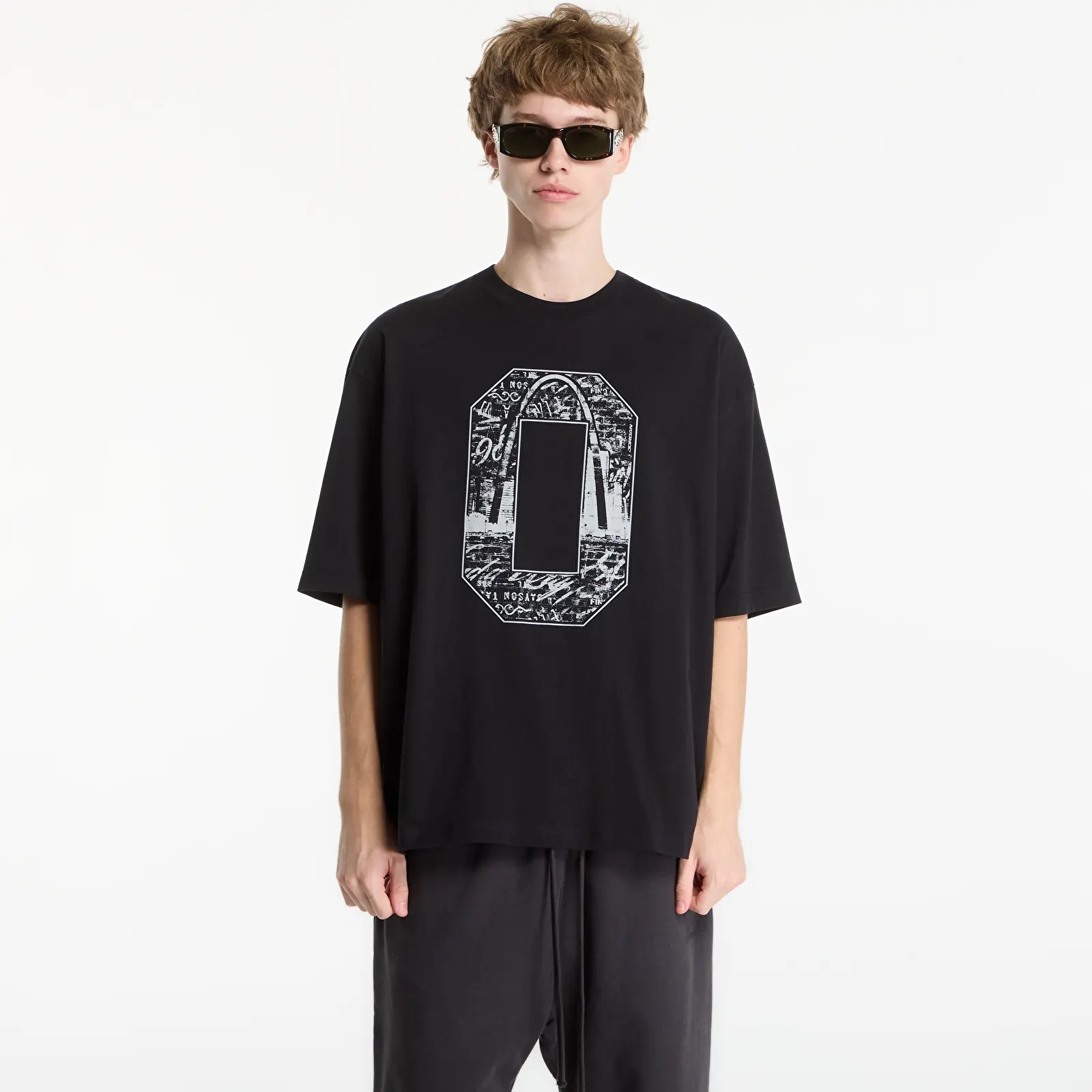 T-Shirts Jordan Tatum Sport Dri-FIT Basketball T-Shirt Black/ Lt Smoke Grey/ Infrared 23