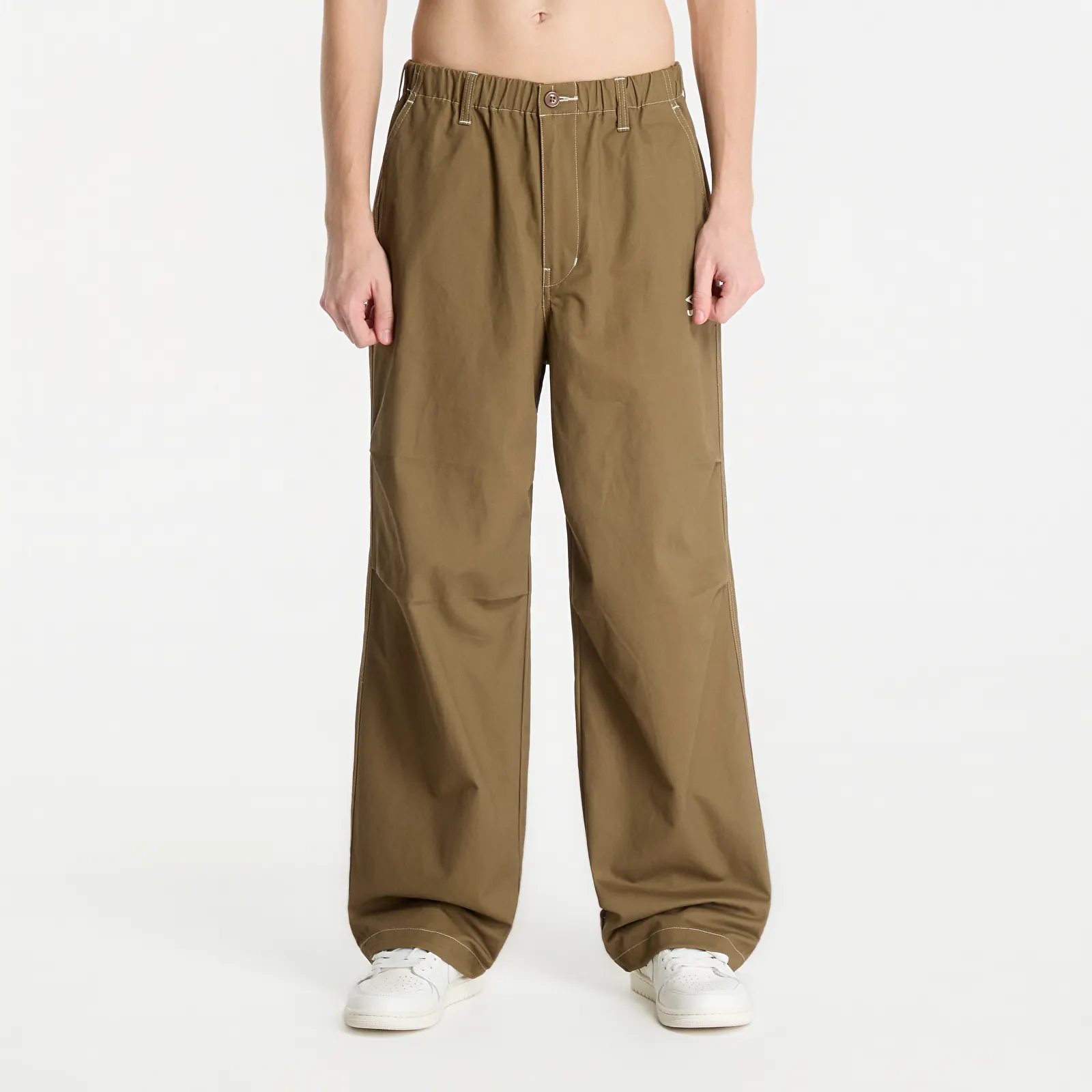 Παντελόνια PLEASURES x Umbro Manchester Relaxed Pants Beige