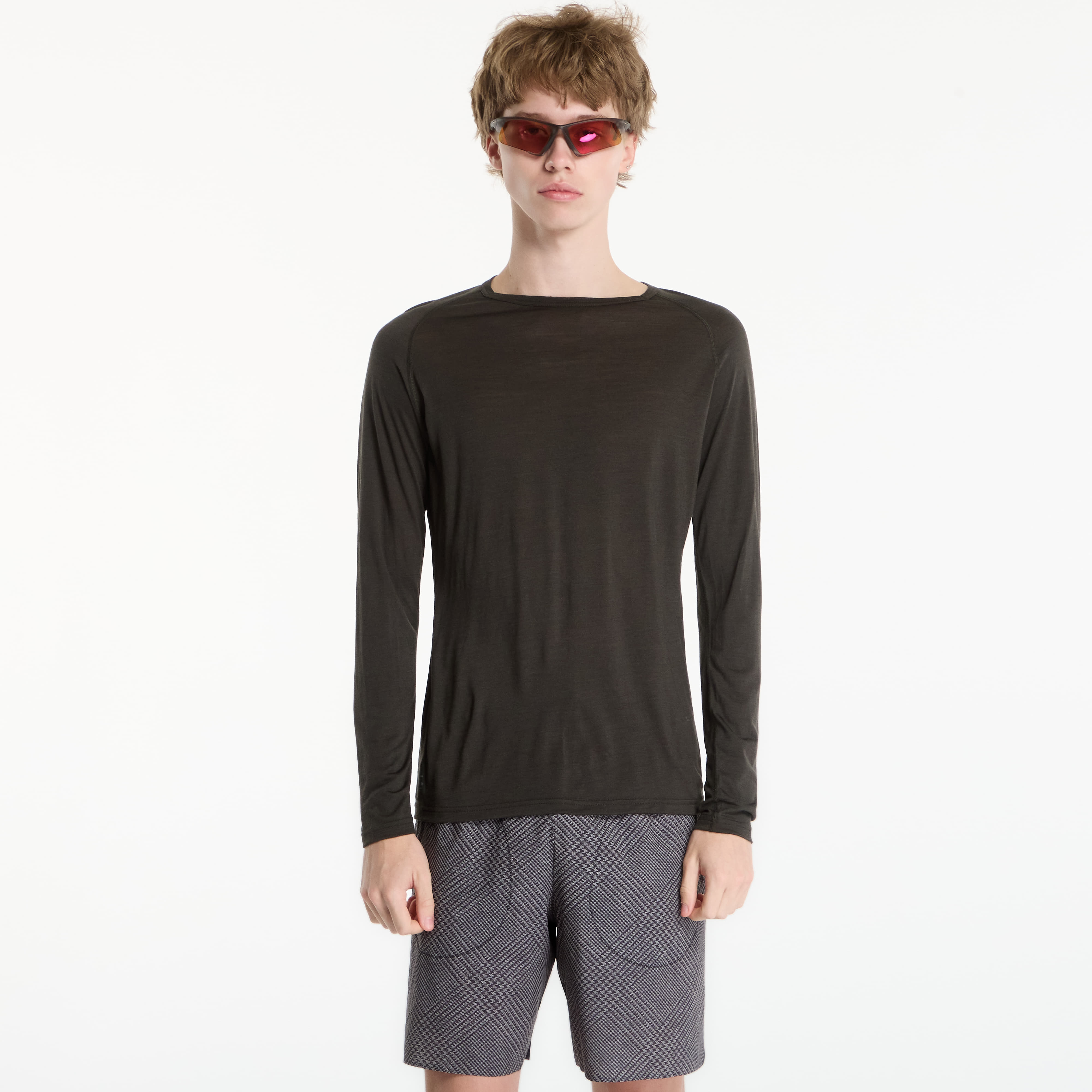 T-shirt SOAR Ls Merino Silk Base Forest Night S