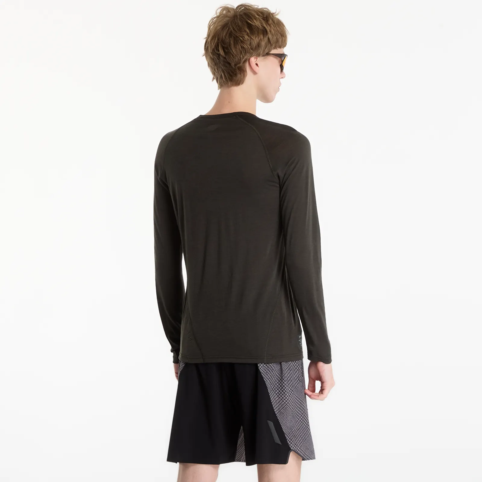 Tričká SOAR Ls Merino Silk Base Forest Night
