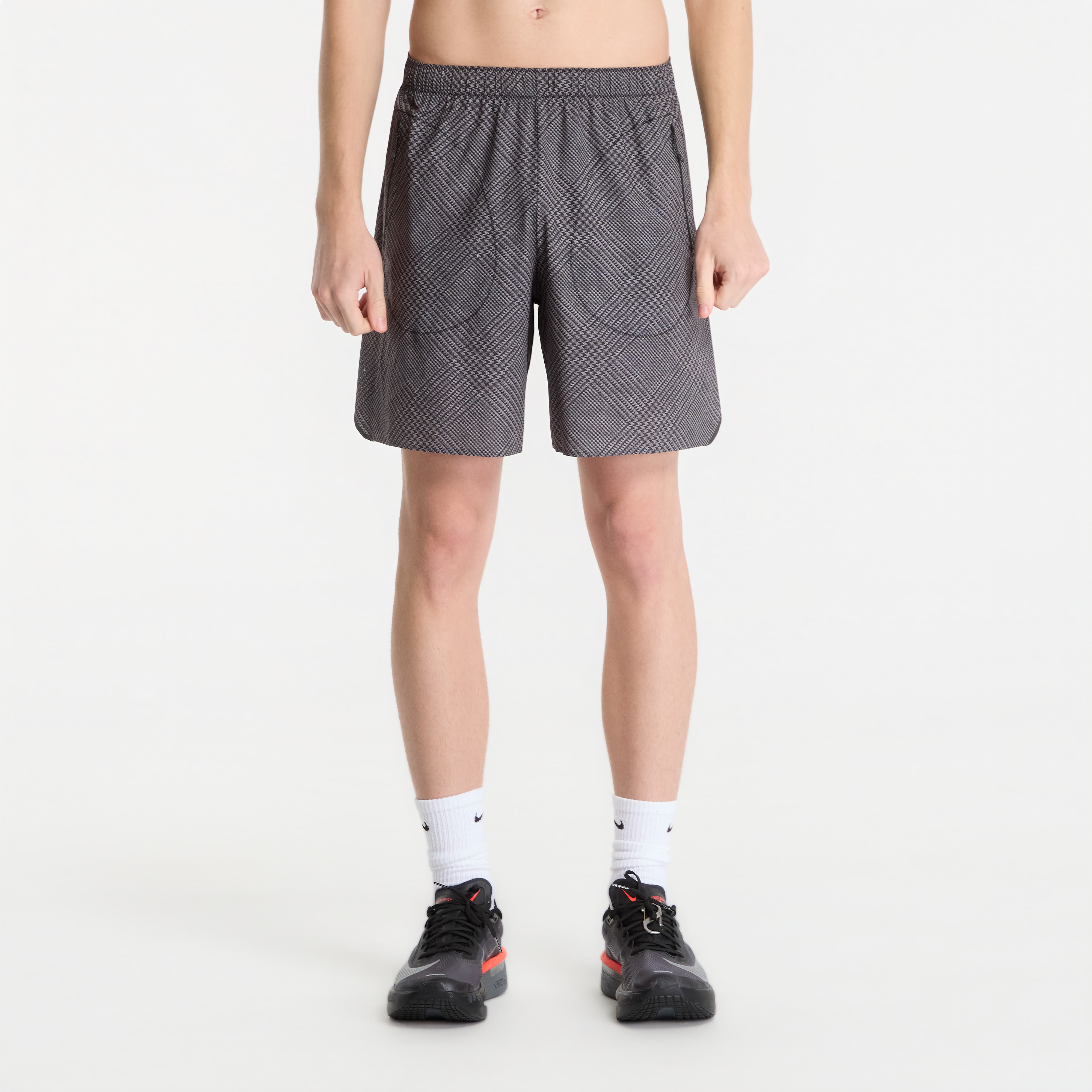 SOAR Long Summer Shorts Prince Of Wales Check/ Black M