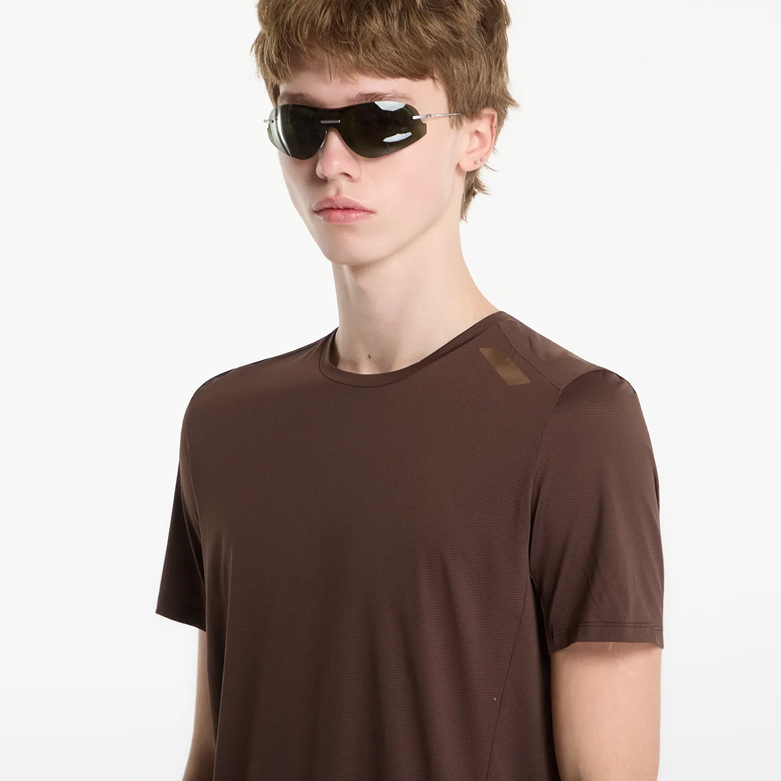 Majice i košulje SOAR Eco Tech T Dark Brown