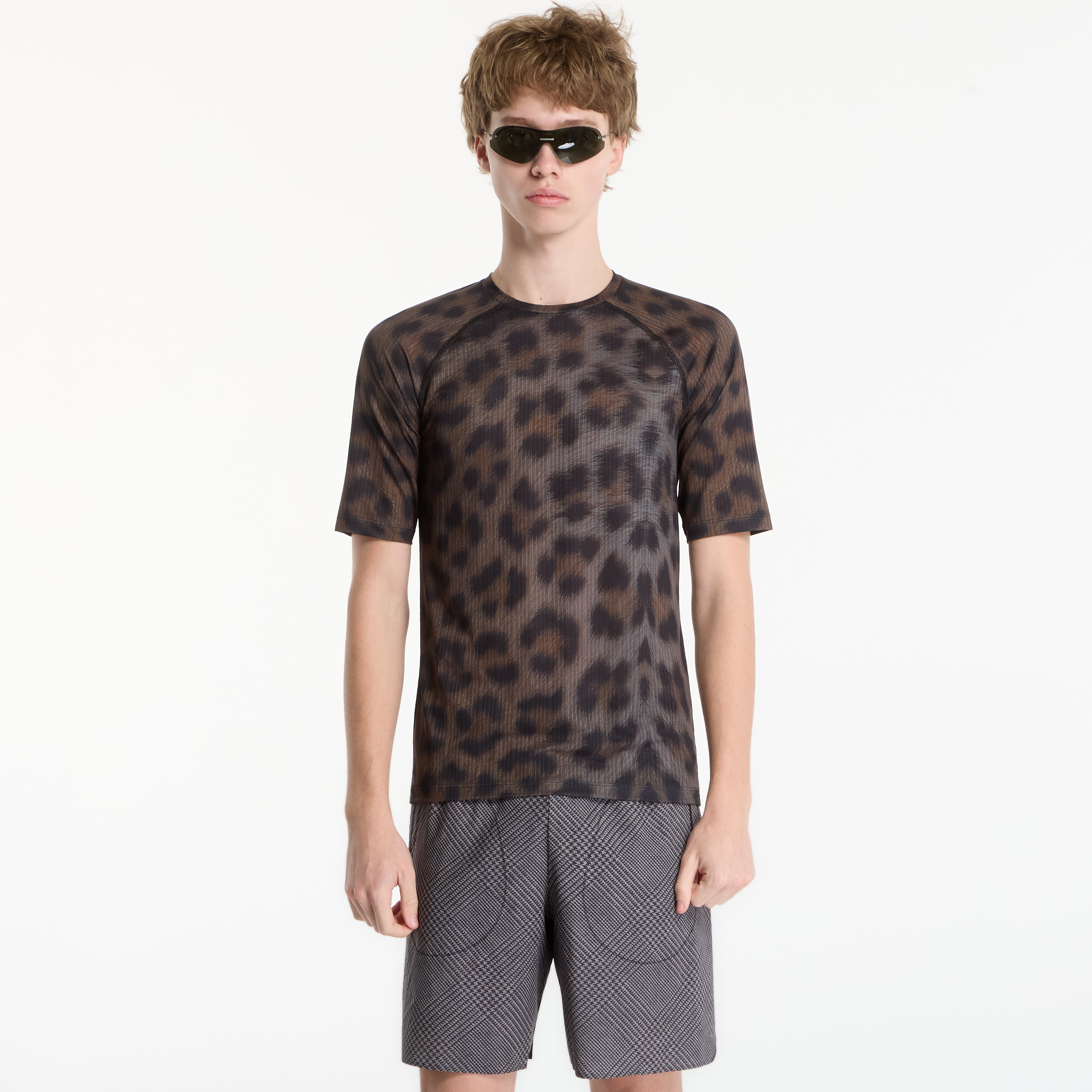 T-shirt SOAR Race Tee Leopard M