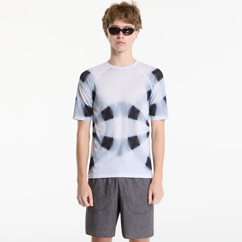 SOAR Race Tee White Black Kalidescope