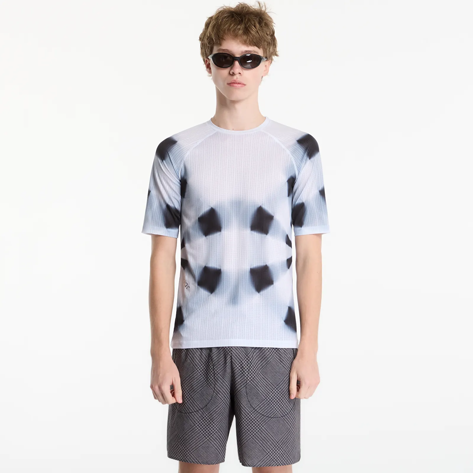   Μπλούζες SOAR Race Tee White Black Kalidescope