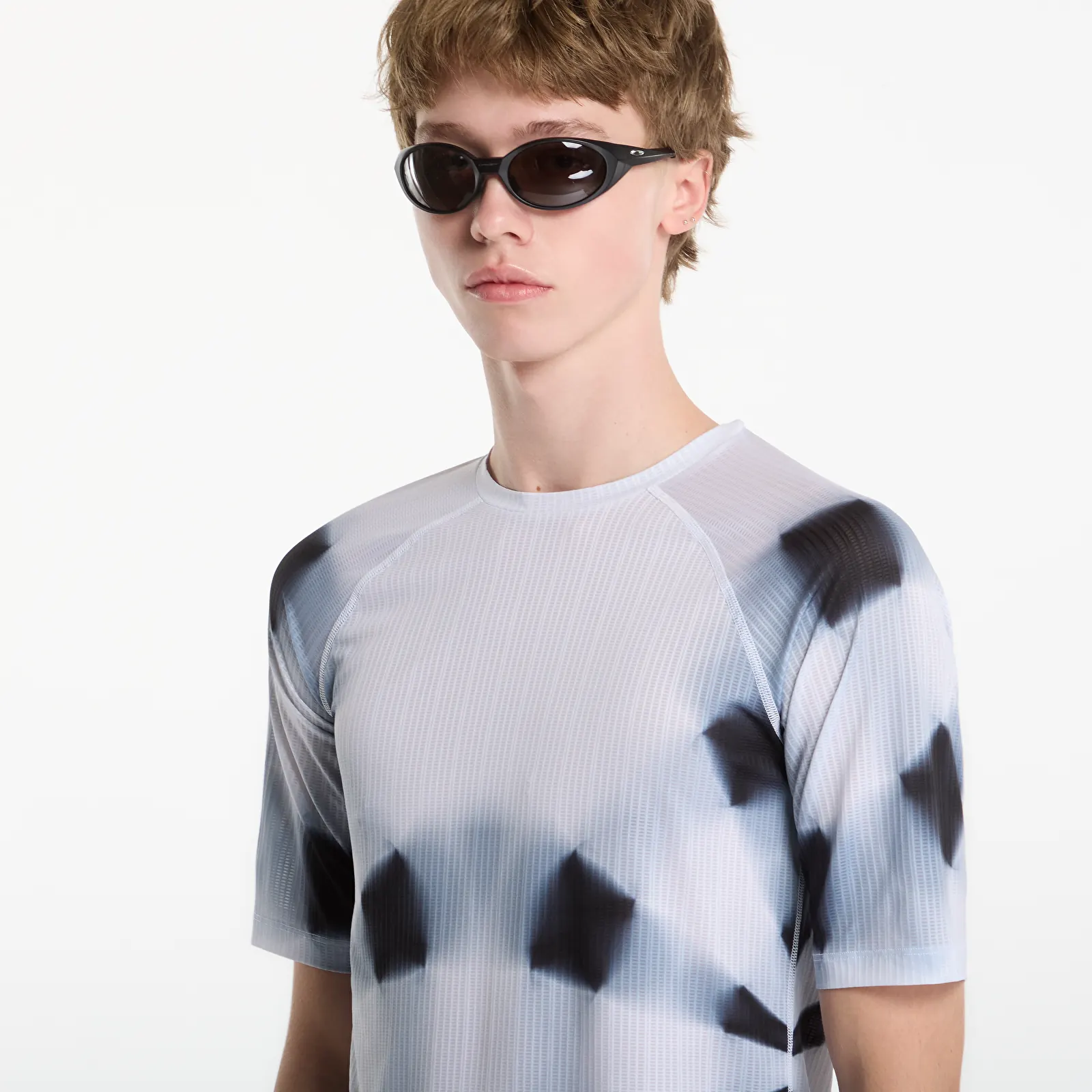   Μπλούζες SOAR Race Tee White Black Kalidescope