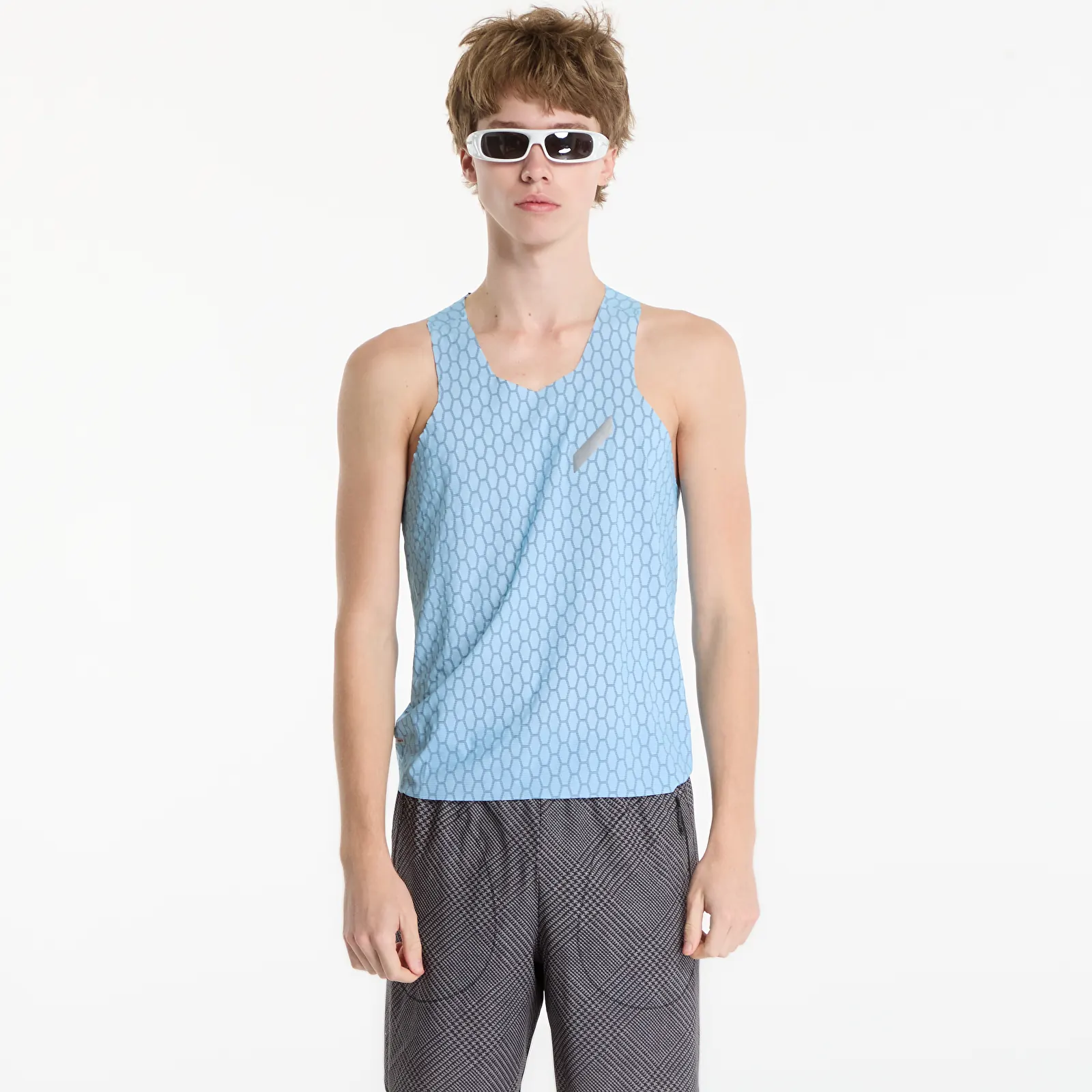 Majice bez rukava SOAR Graphene Vest Fluro Light Blue
