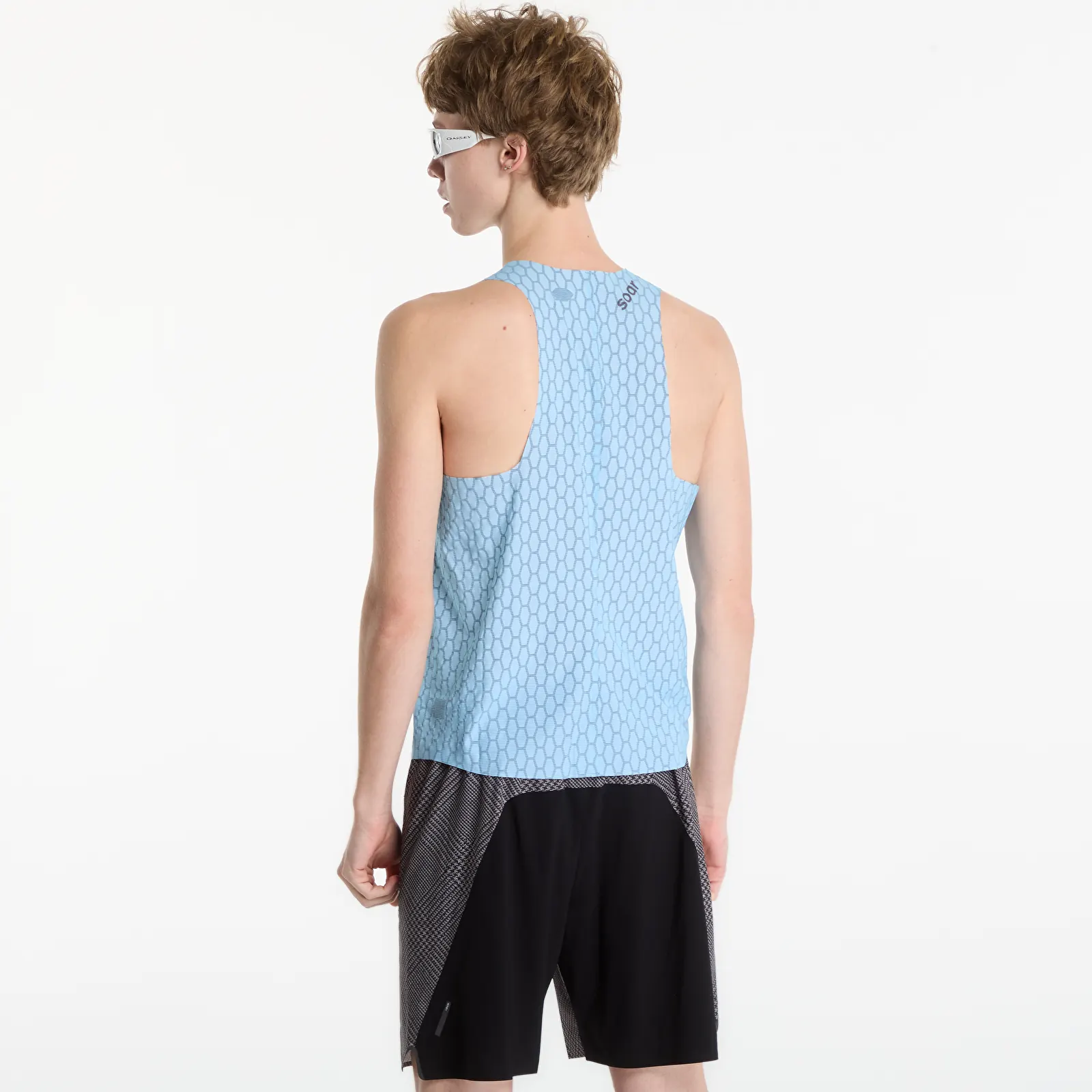 Majice bez rukava SOAR Graphene Vest Fluro Light Blue