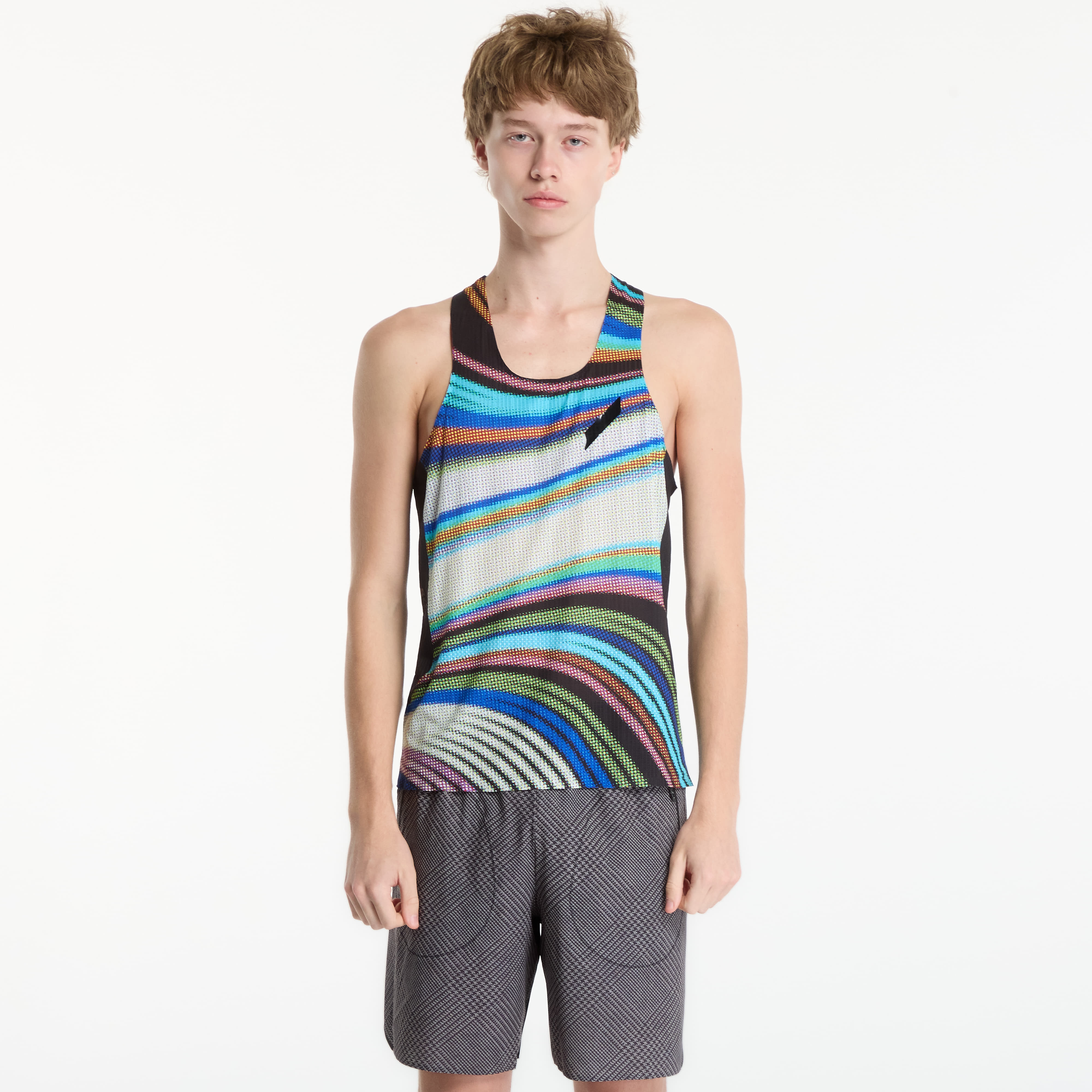 Tank top SOAR Race Vest 2.0 Dark Dot Stripe M