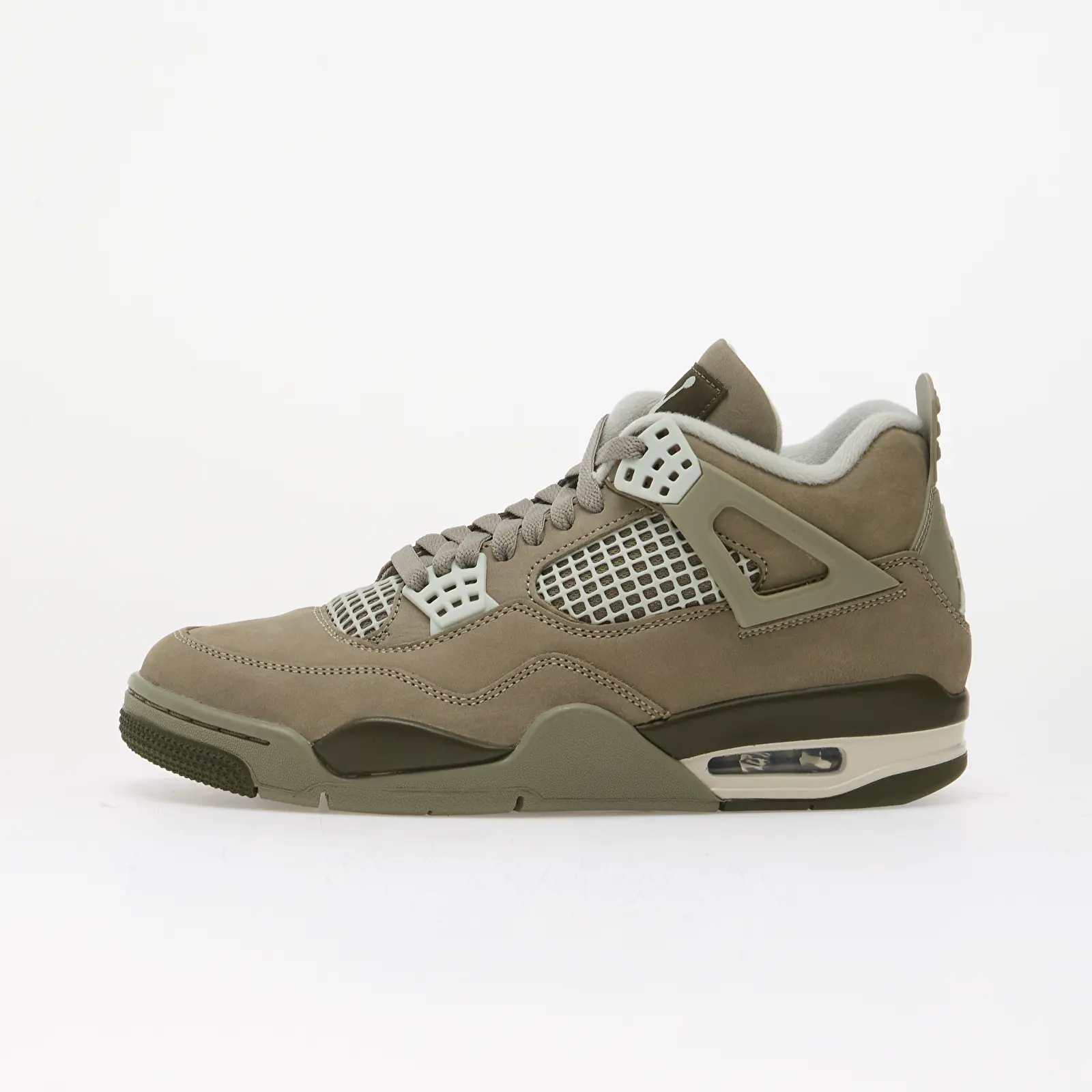 Zapatillas de deporte para hombre Air Jordan 4 Retro "Light Army" Light Army/ Light Silver-Cargo Khaki