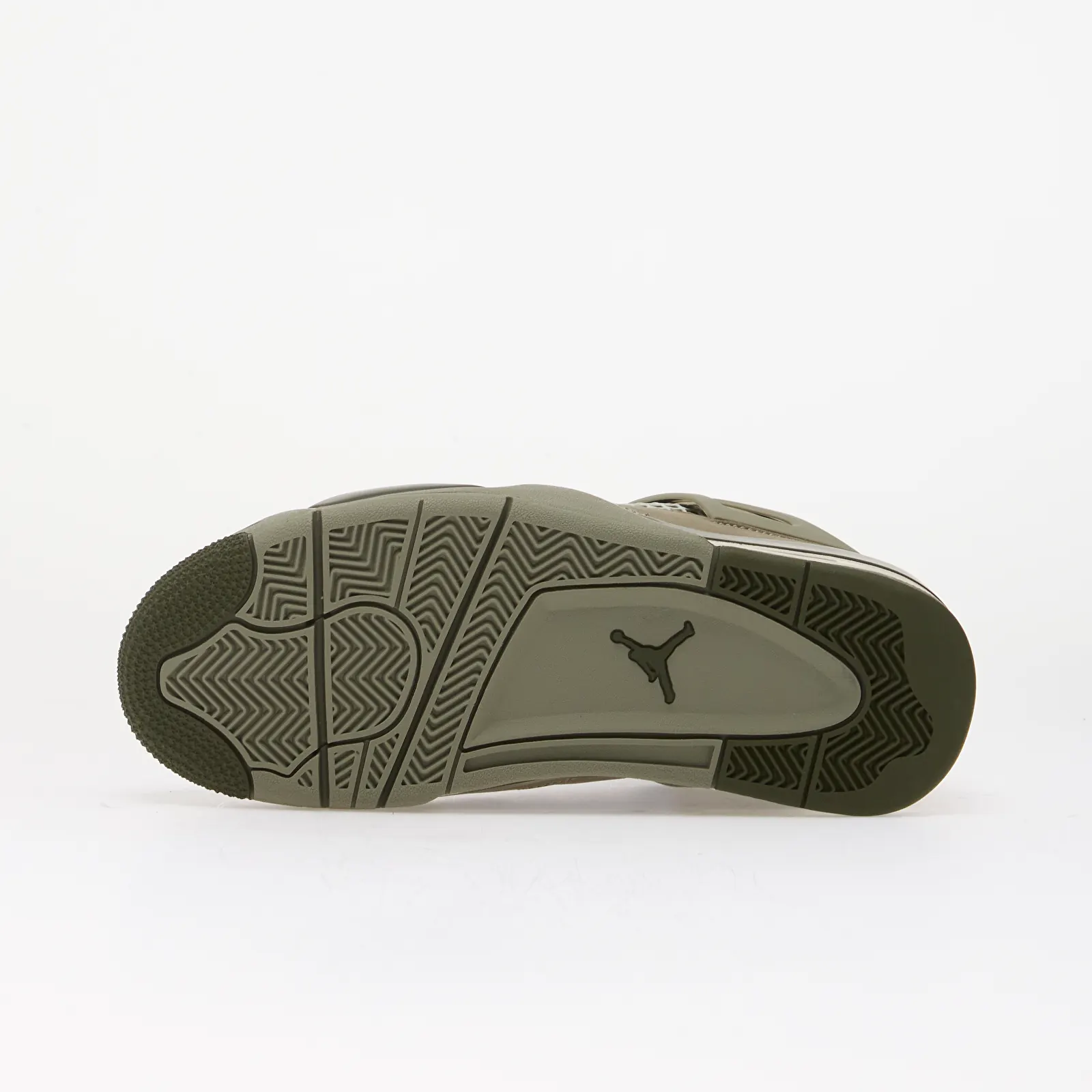 Zapatillas de deporte para hombre Air Jordan 4 Retro "Light Army" Light Army/ Light Silver-Cargo Khaki