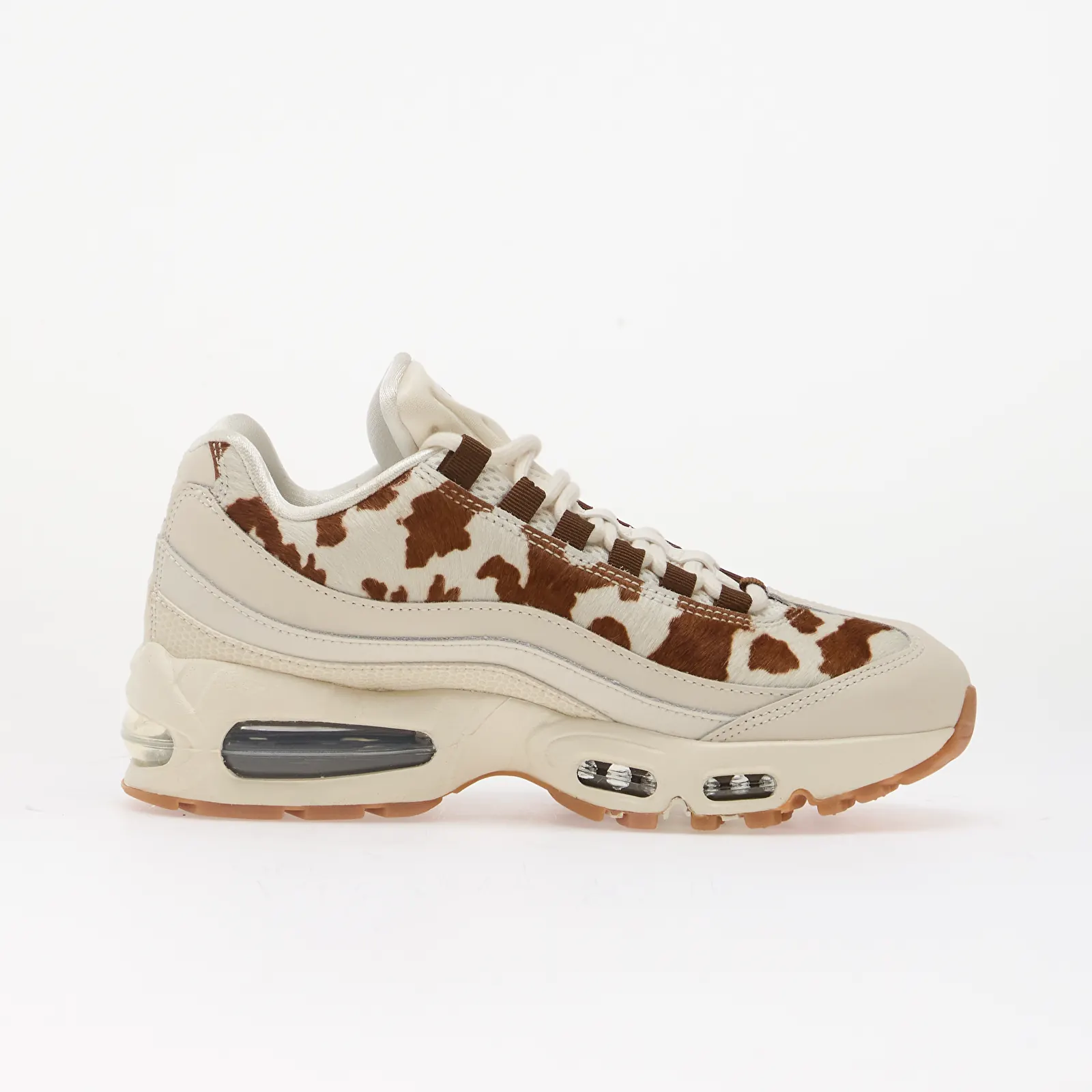 Sneakers för kvinnor Nike Air Max 95 Big Bubble Premium Phantom/ Metallic Gold-Cacao Wow