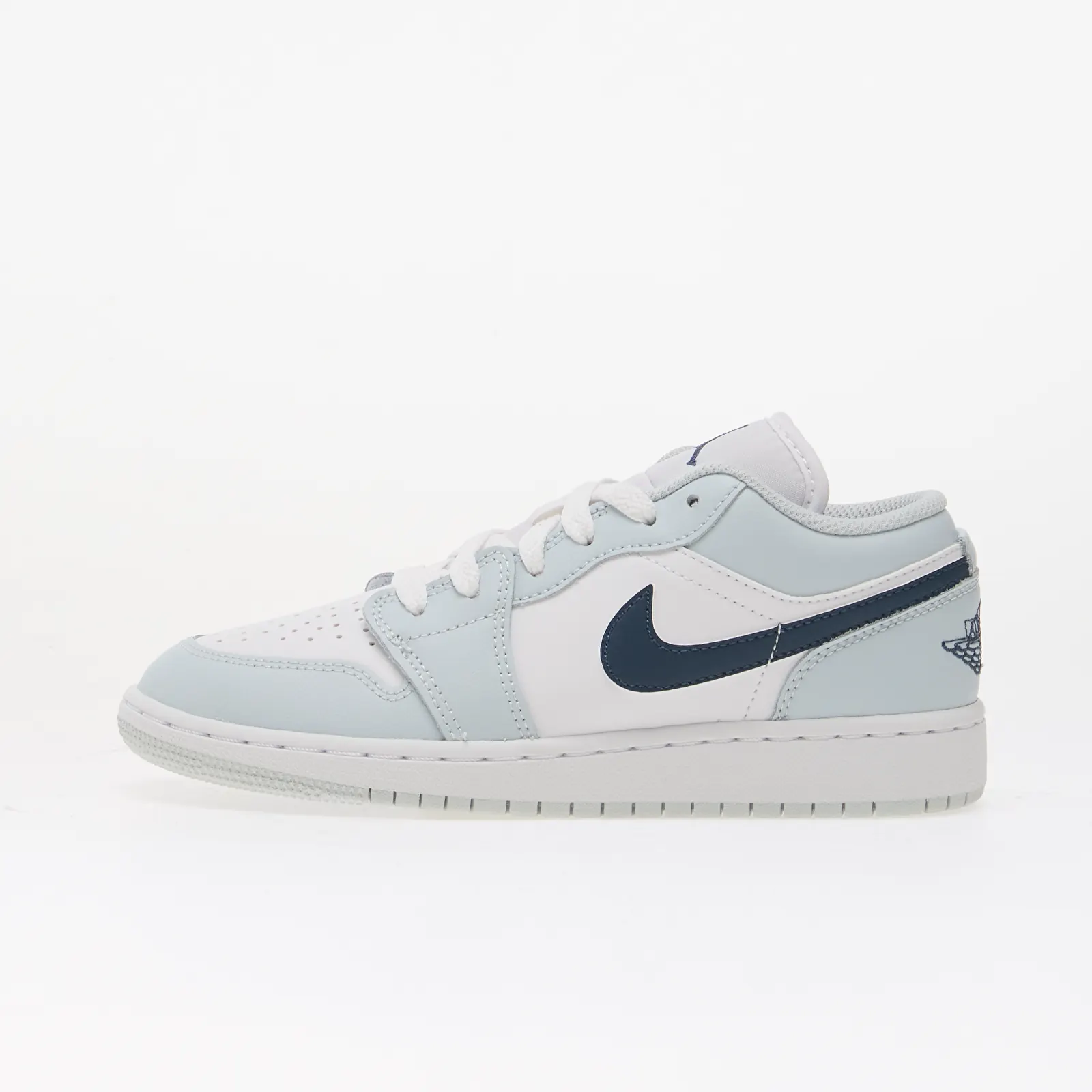 Laste tossud ja kingad Air Jordan 1 Low Kids White/ Squadron Blue-Aura