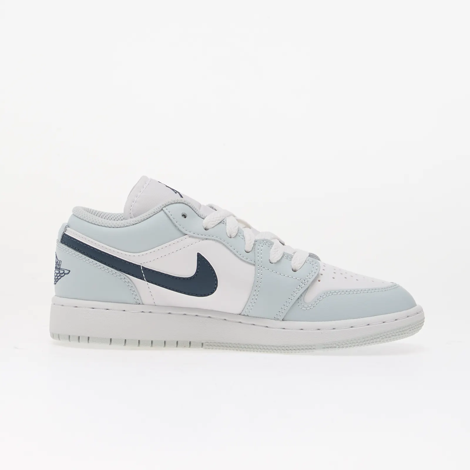 Laste tossud ja kingad Air Jordan 1 Low Kids White/ Squadron Blue-Aura