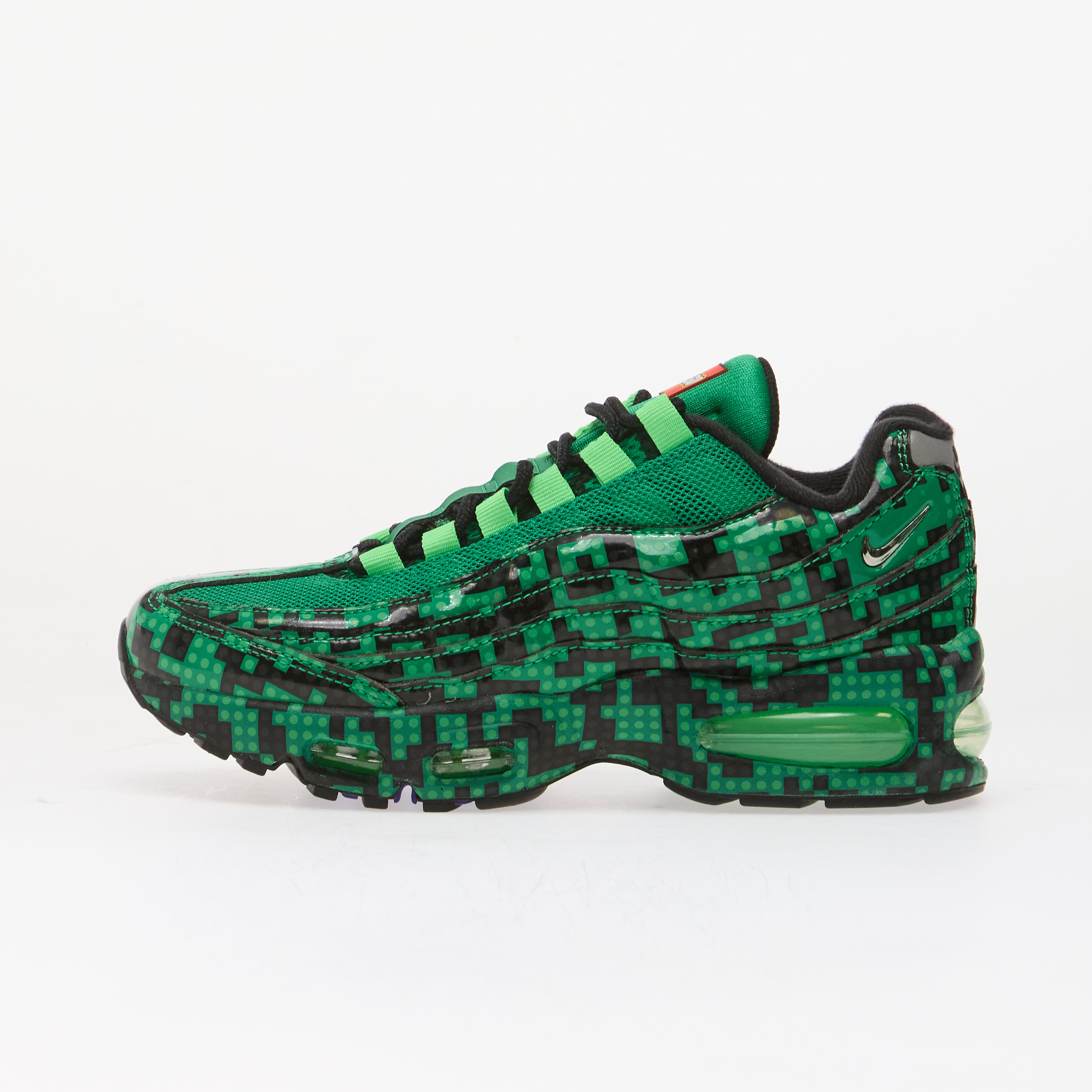 Nike x LEGO Air Max 95 Kids Lucky Green/ Metallic Silver-Black 4.5Y